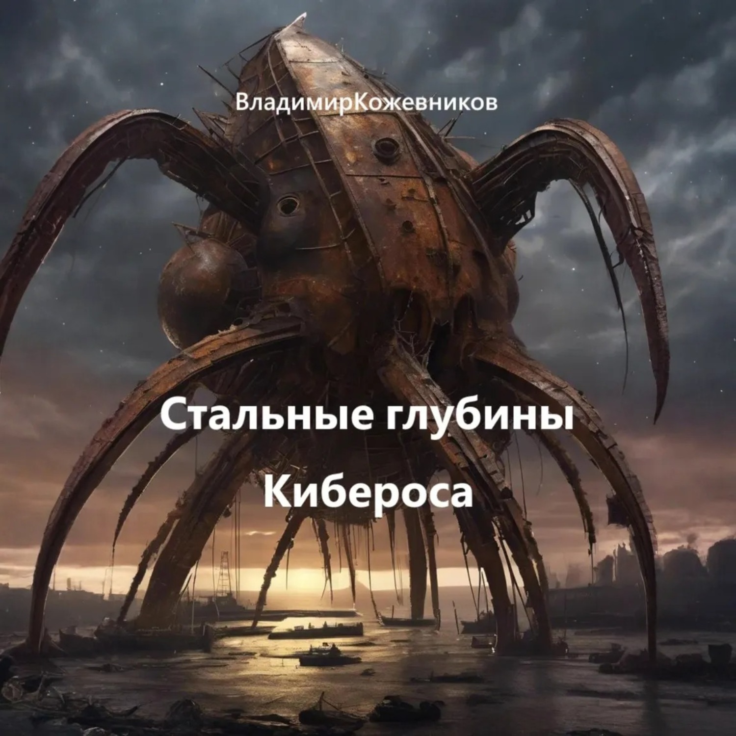 Обложка книги «Стальные глубины Кибероса»