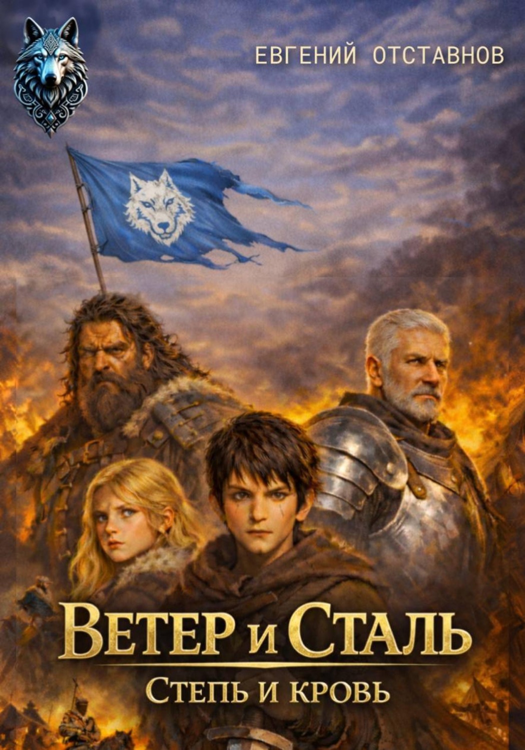 Обложка книги «Степь и кровь»