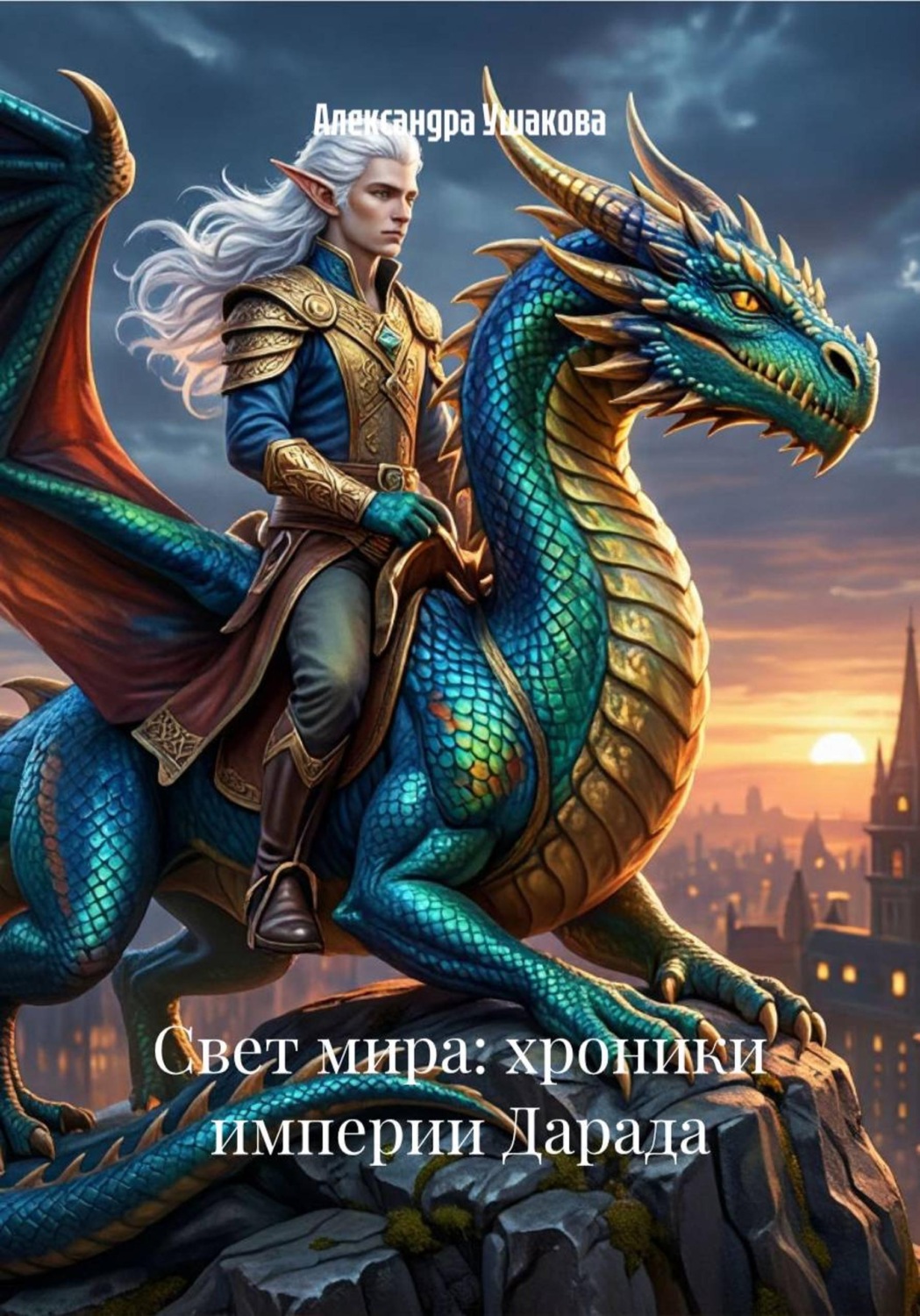 Обложка книги «Свет мира: хроники империи Дарада»