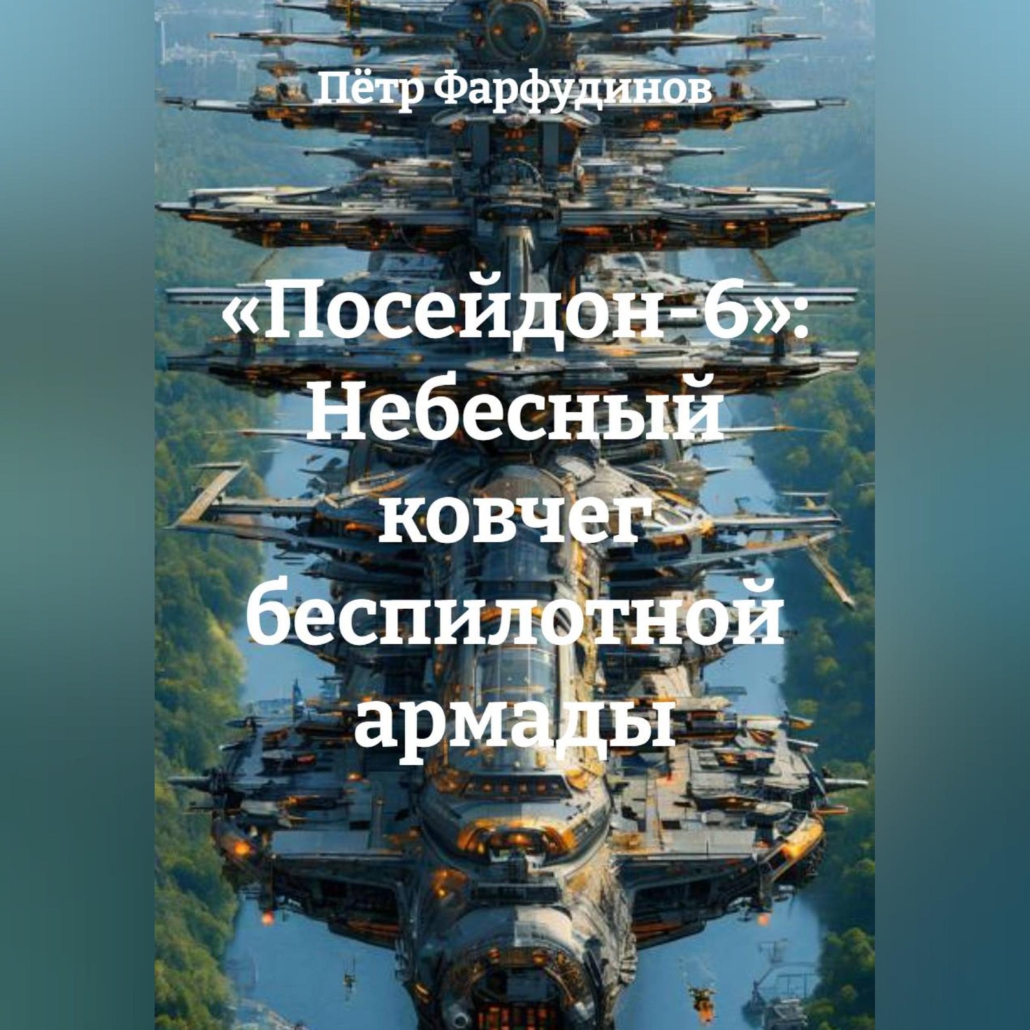 Обложка книги ««ПОСЕЙДОН-6»: Небесный ковчег беспилотной армады»