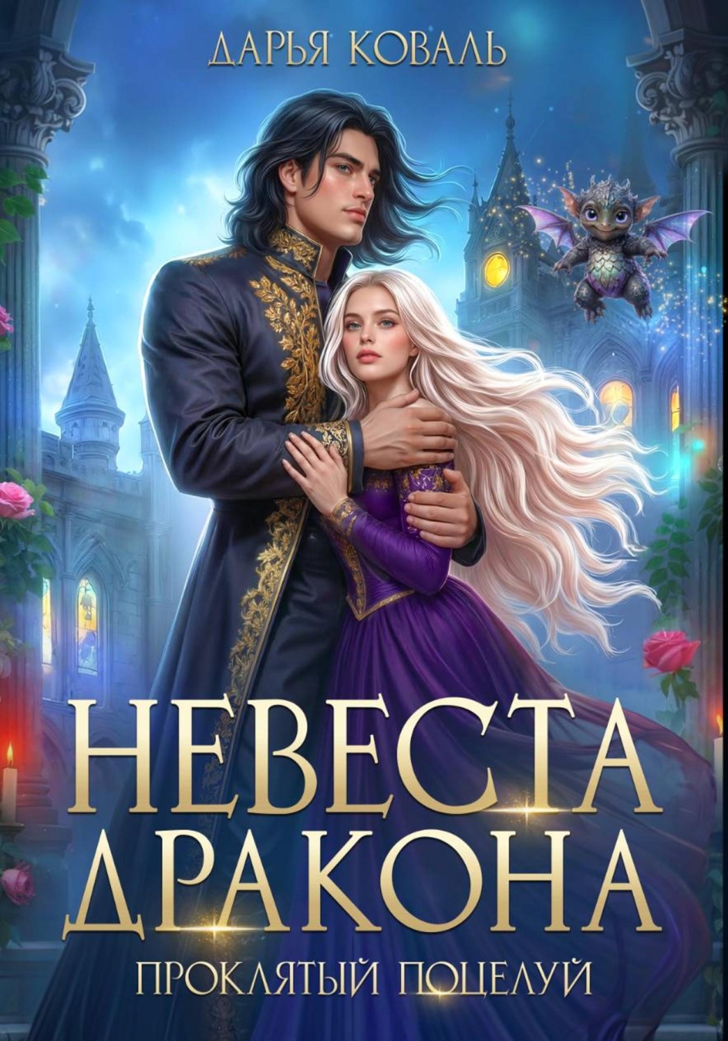 Обложка книги «Невеста дракона. Проклятый поцелуй»