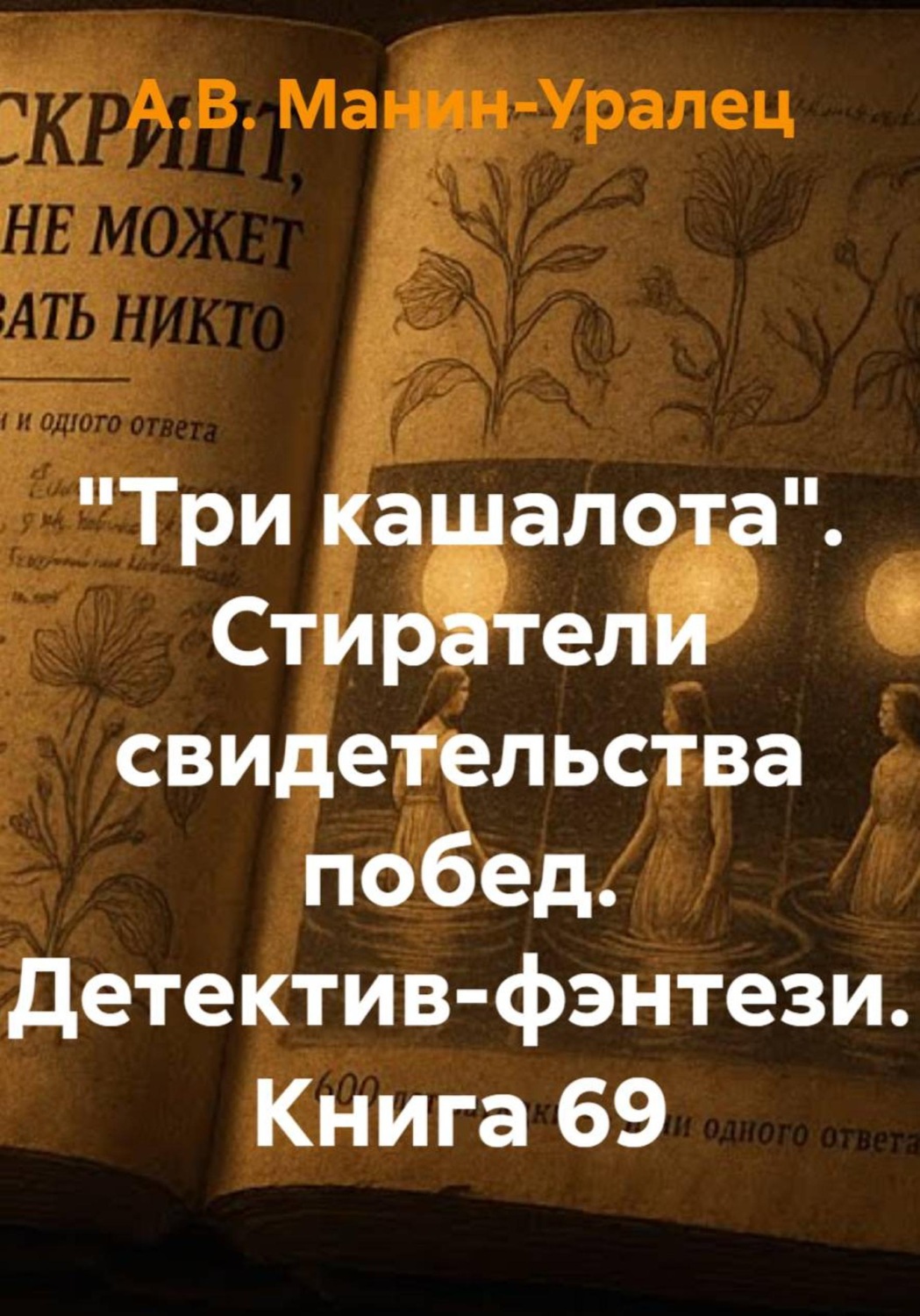 Обложка книги ««Три кашалота». Стиратели свидетельства побед. Детектив-фэнтези. Книга 69»