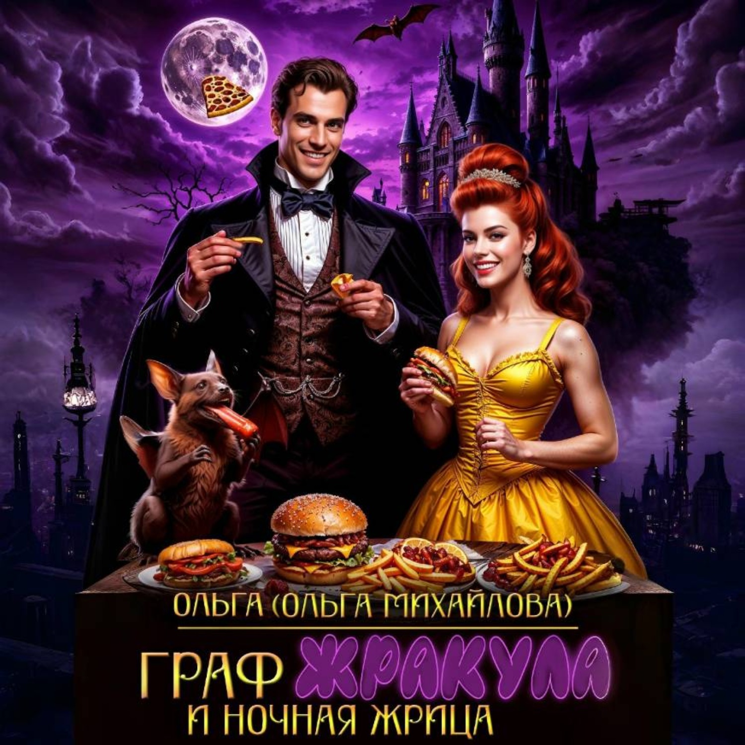 Обложка книги «Граф Жракула и Ночная жрица»