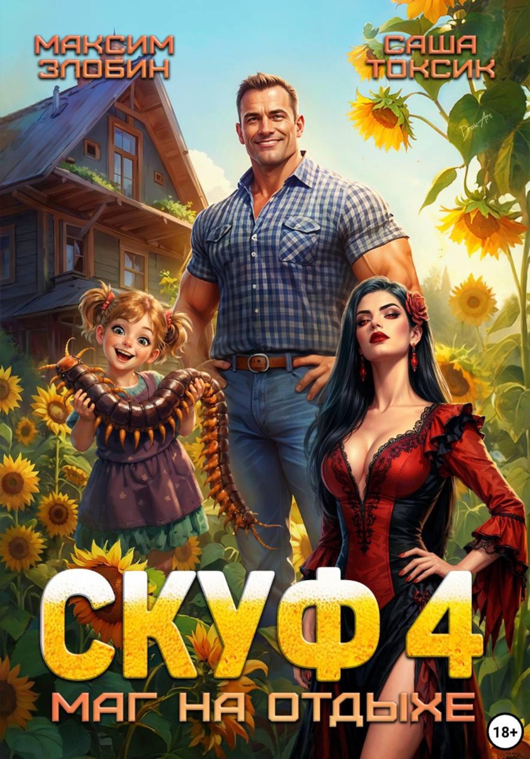 Обложка книги «Скуф. Маг на отдыхе 4»