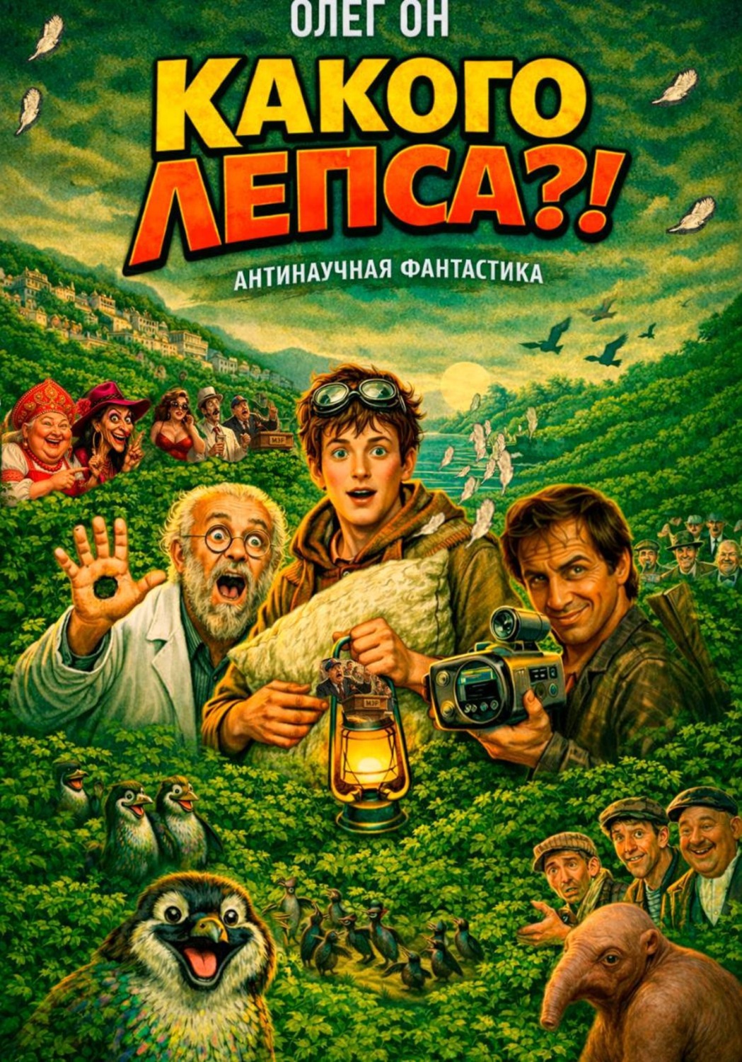 Обложка книги «КАКОГО ЛЕПСА?!! или ВО ВСЁМ ВИНОВАТЫ ПОДУШКИ!»