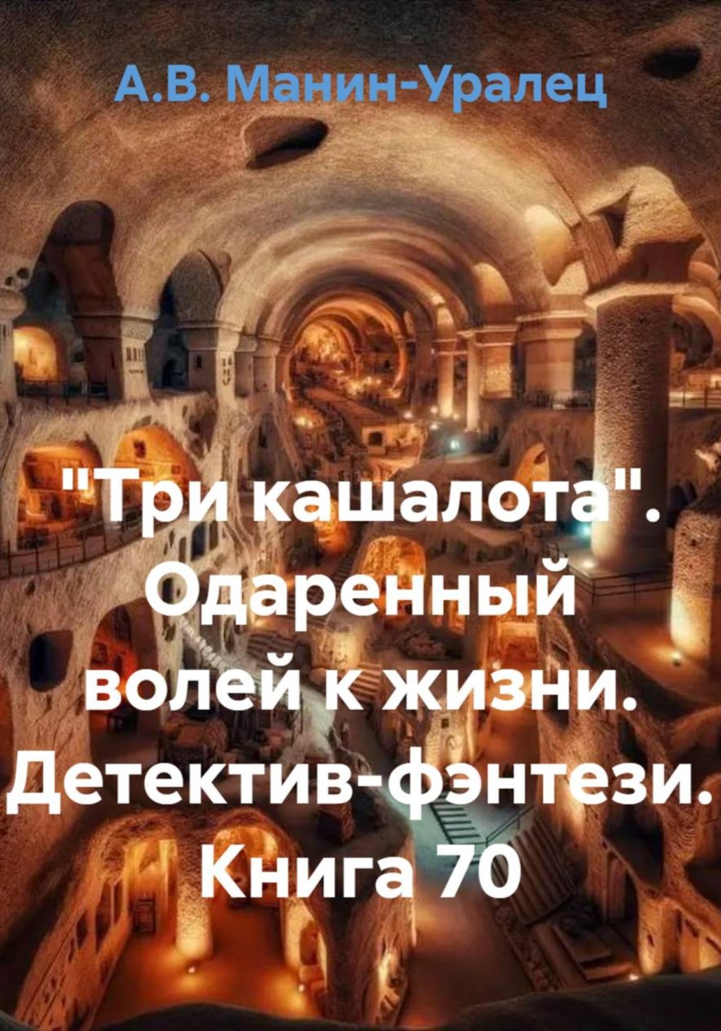 Обложка книги ««Три кашалота». Одаренный волей к жизни. Детектив-фэнтези. Книга 70»