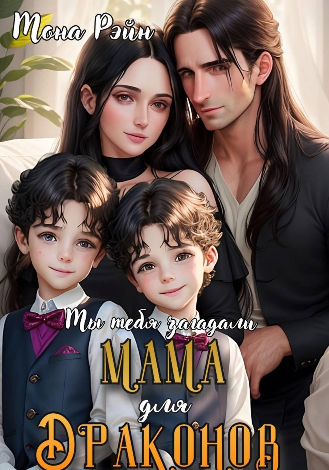Обложка книги «Мама для драконов. Мы тебя загадали»