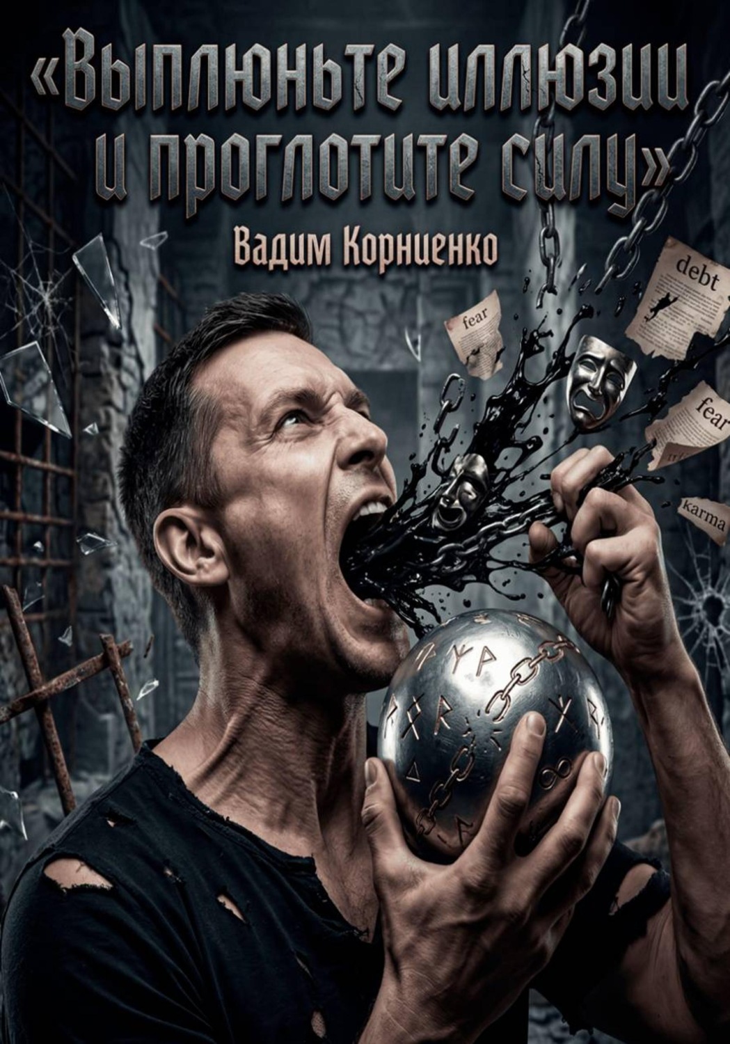 Обложка книги «Выплюньте иллюзии и проглотите силу»