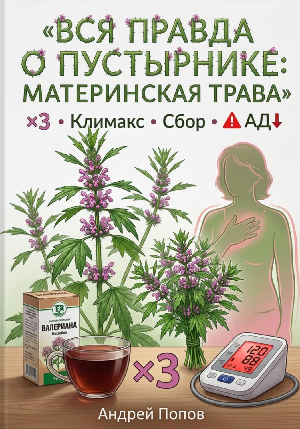 Обложка книги «Вся правда о пустырнике: материнская трава»