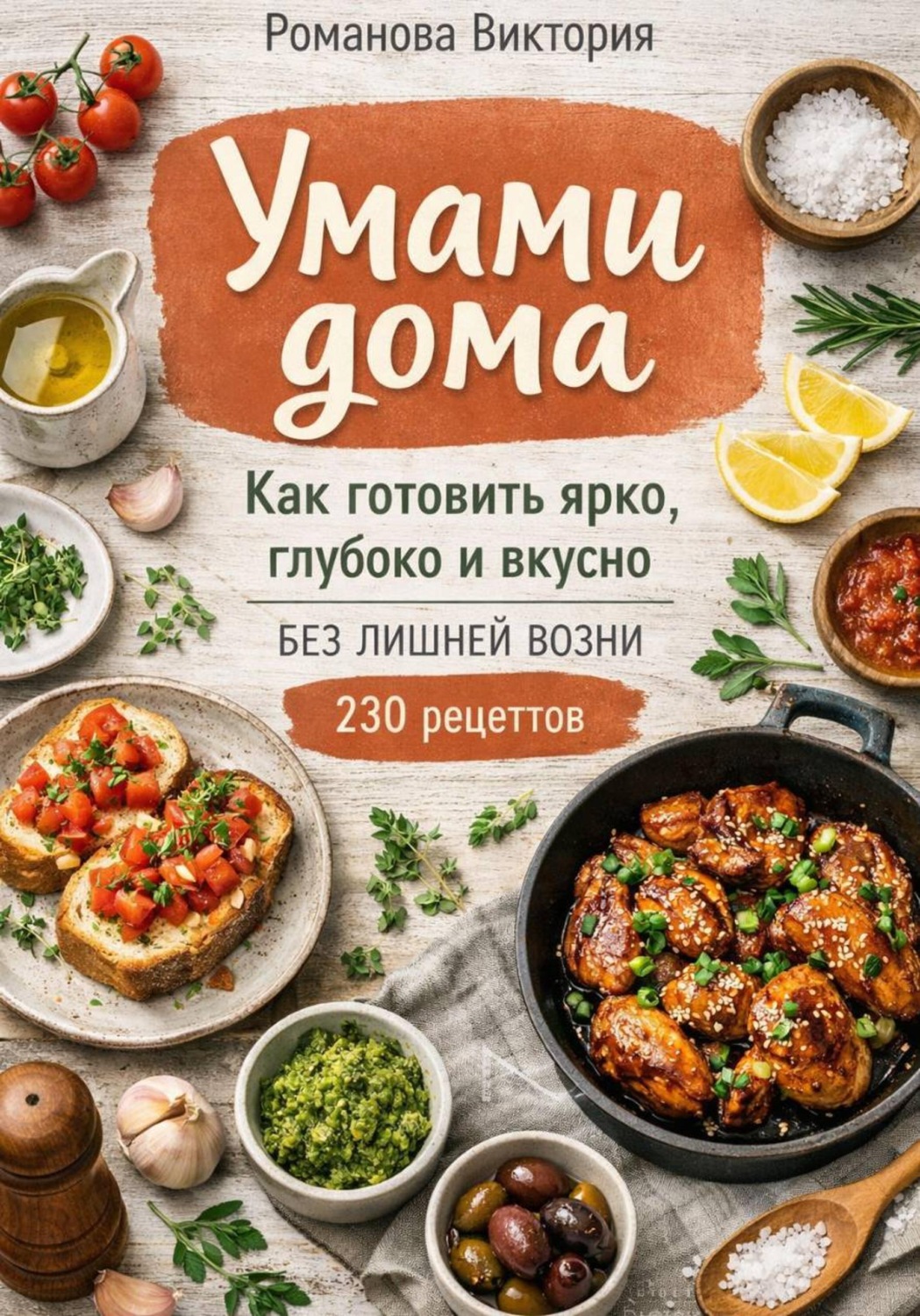Обложка книги «Умами дома: как готовить ярко, глубоко и вкусно без лишней возни»