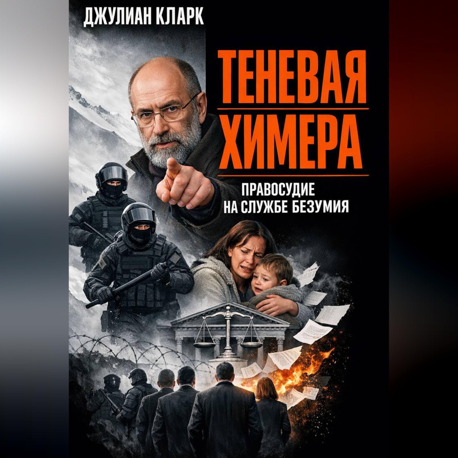Обложка книги «Теневая химера: правосудие на службе безумия»