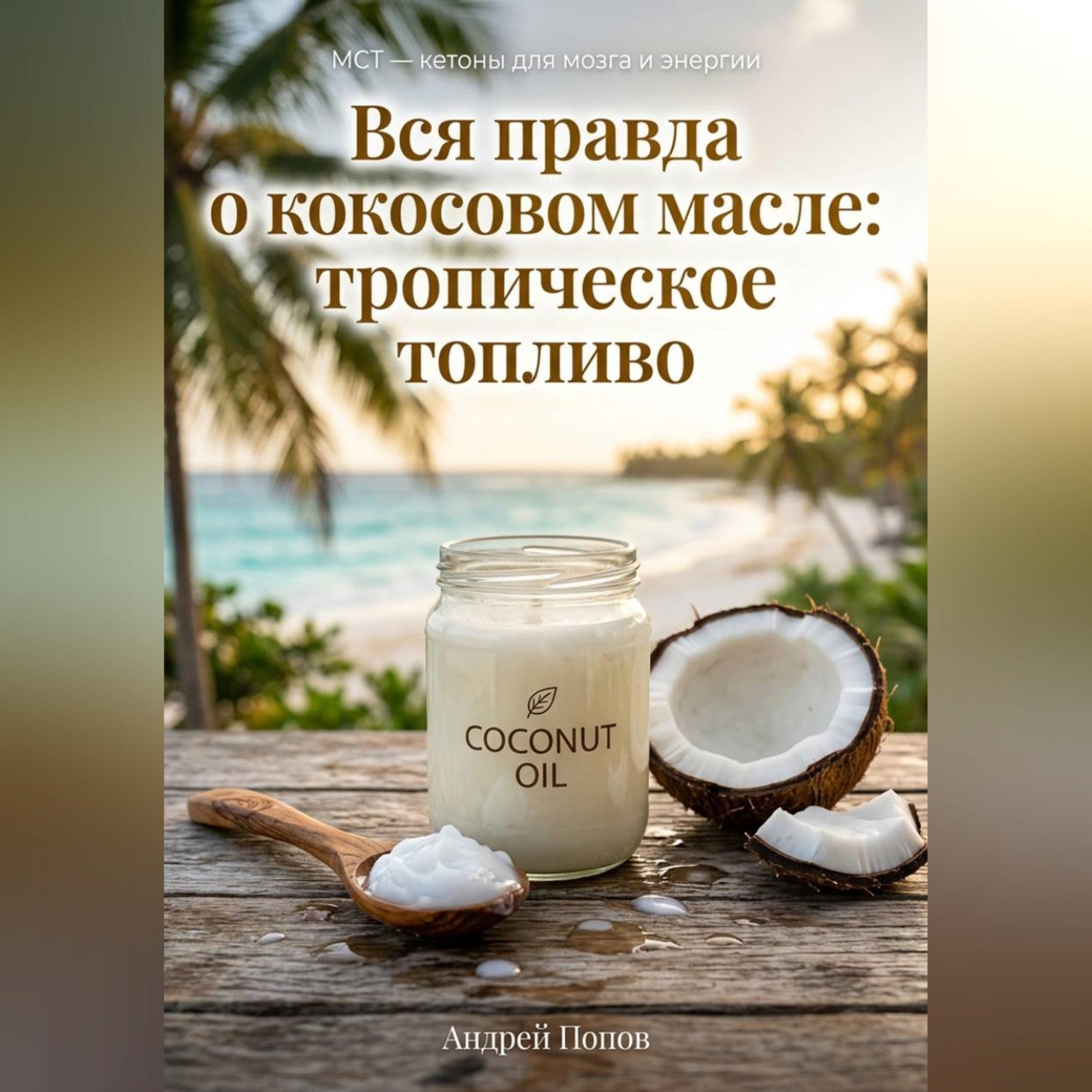 Обложка книги «Вся правда о кокосовом масле: тропическое топливо»