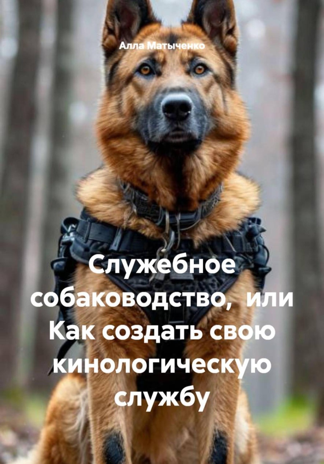 Обложка книги «Служебное собаководство, или Как создать свою кинологическую службу»