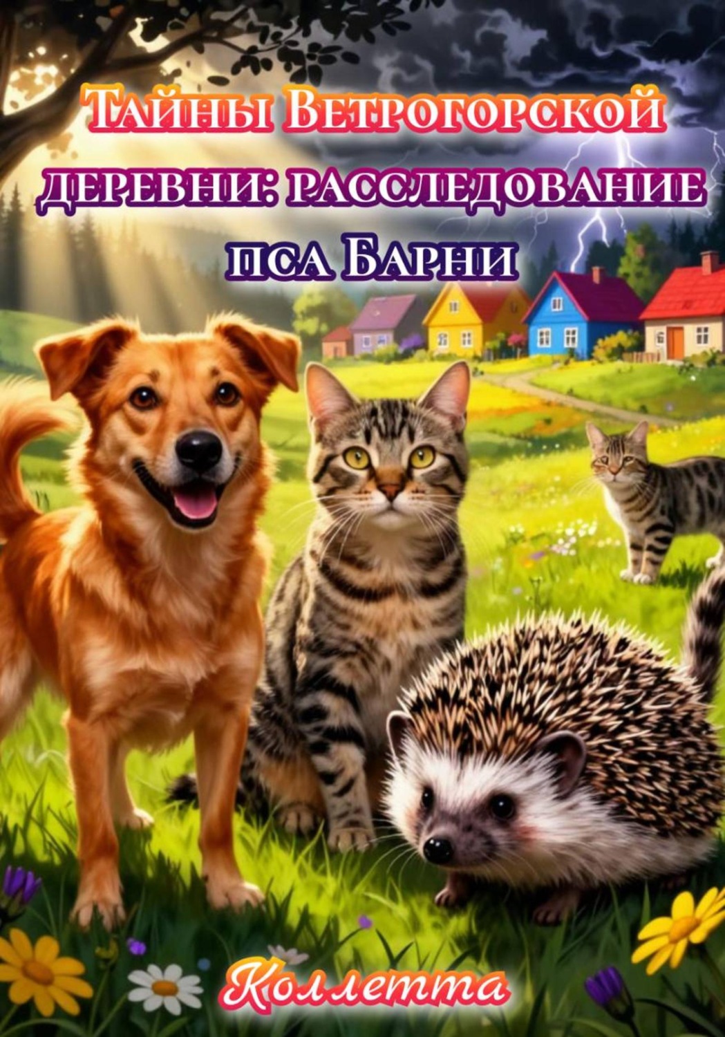 Обложка книги «Тайны Ветрогорской деревни: расследование пса Барни»
