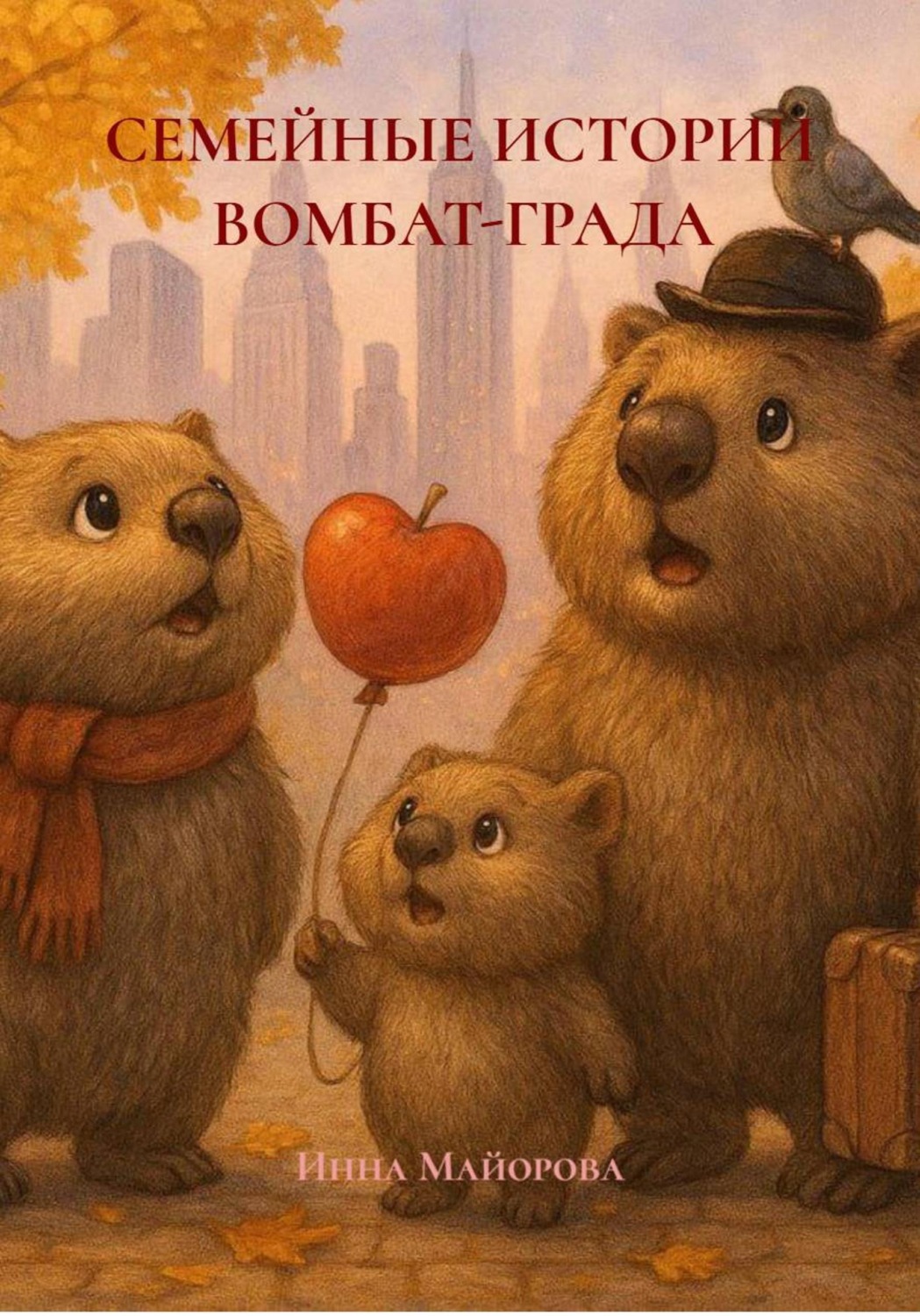 Обложка книги «СЕМЕЙНЫЕ ИСТОРИИ ВОМБАТ-ГРАДА»