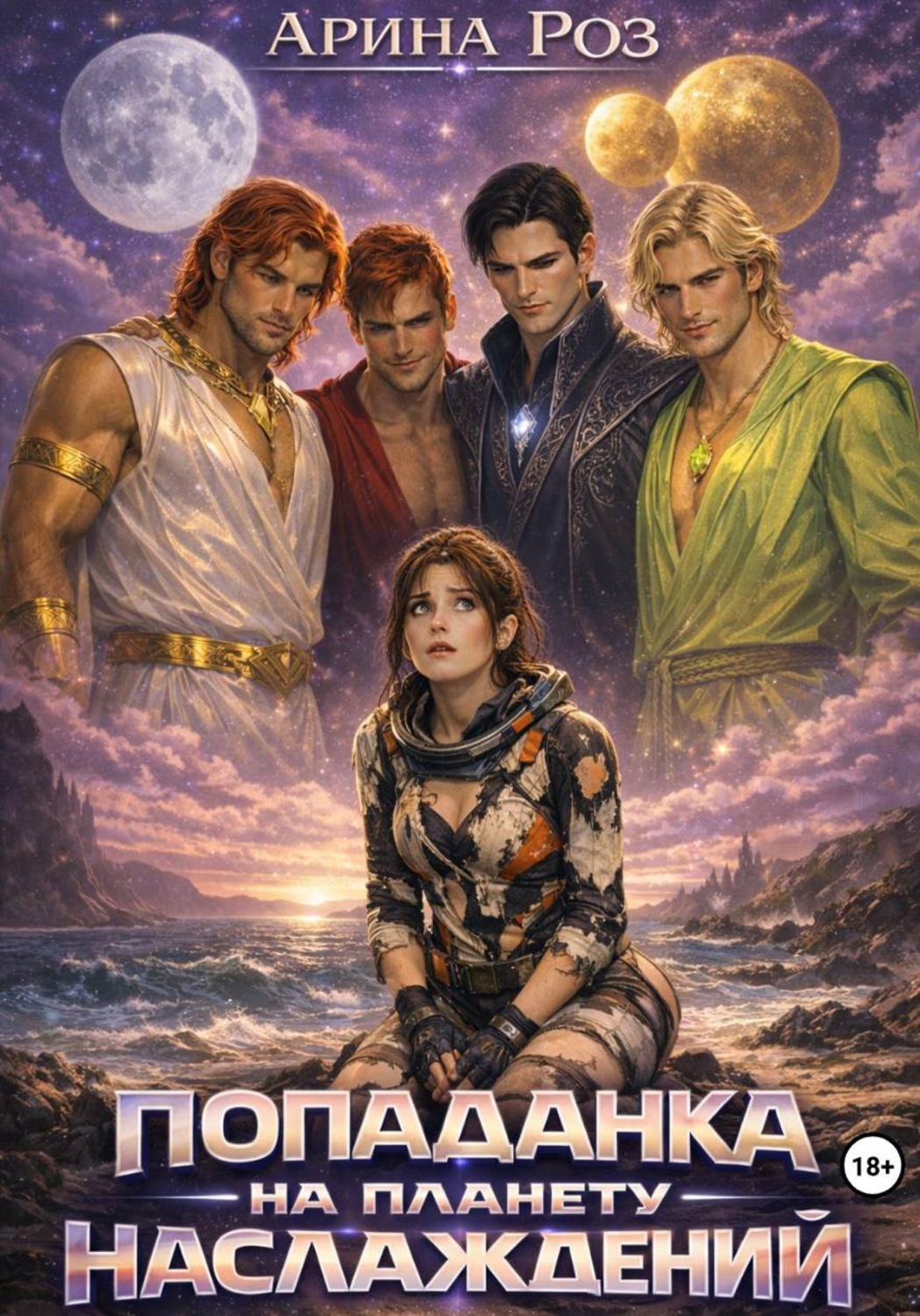Обложка книги «Попаданка на планету наслаждений»