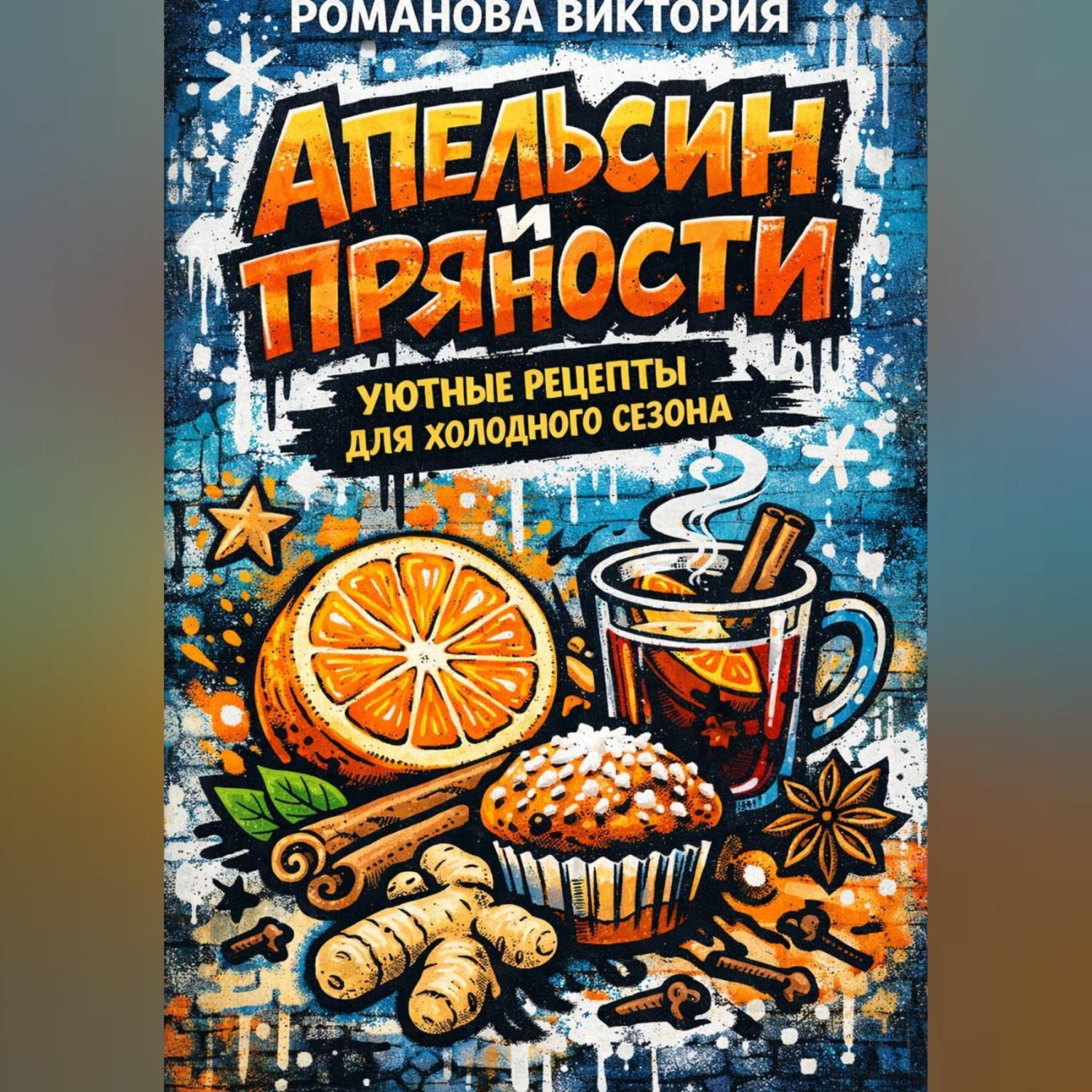 Обложка книги «Апельсин и пряности: уютные рецепты для холодного сезона»