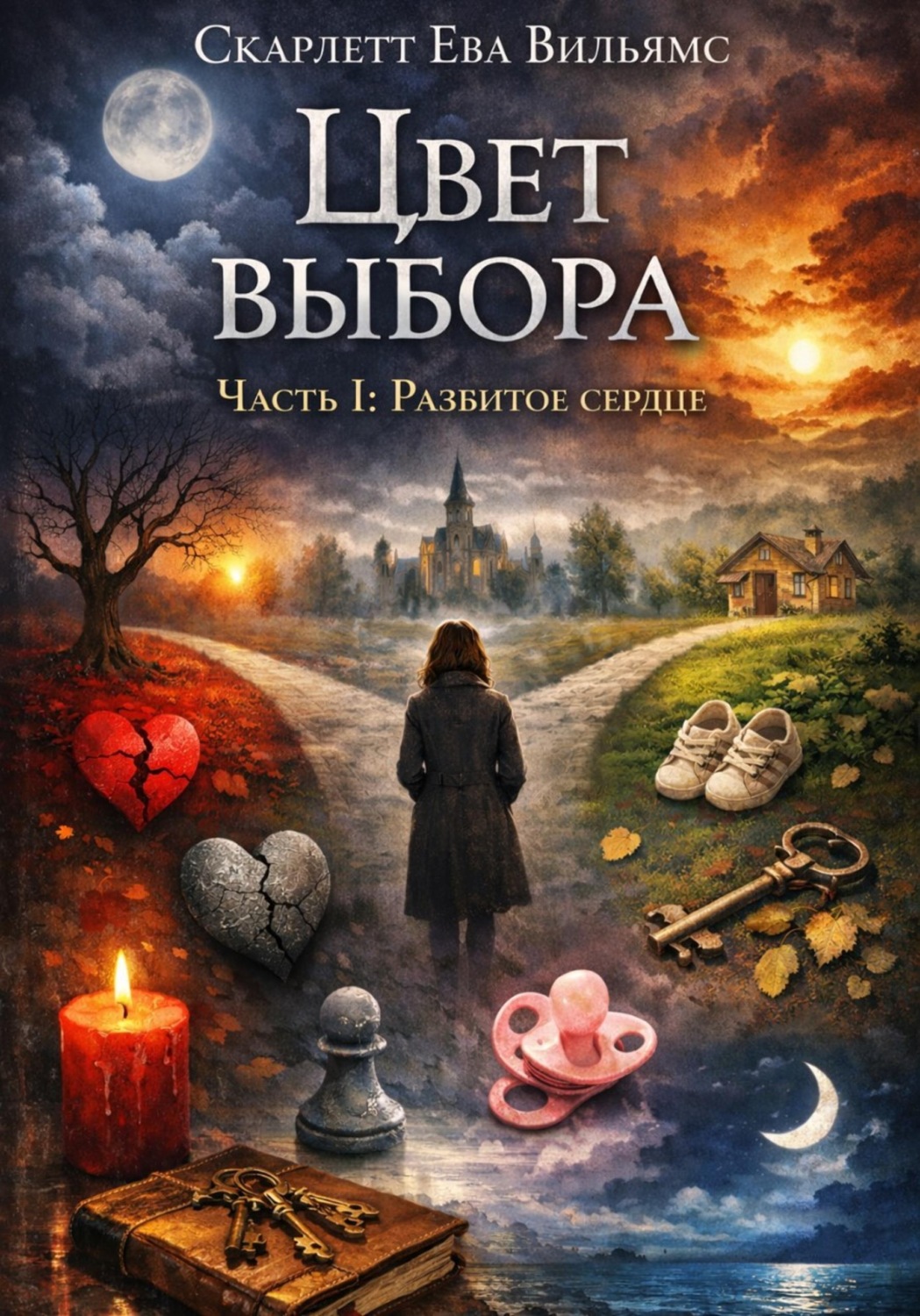 Обложка книги «ЦВЕТ ВЫБОРА. Часть 1 : Разбитое сердце»