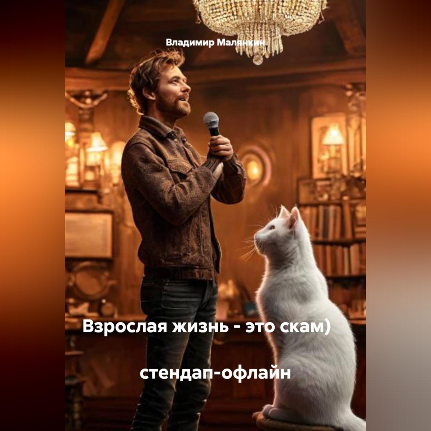 Обложка книги «Взрослая жизнь - это скам) стендап-офлайн»