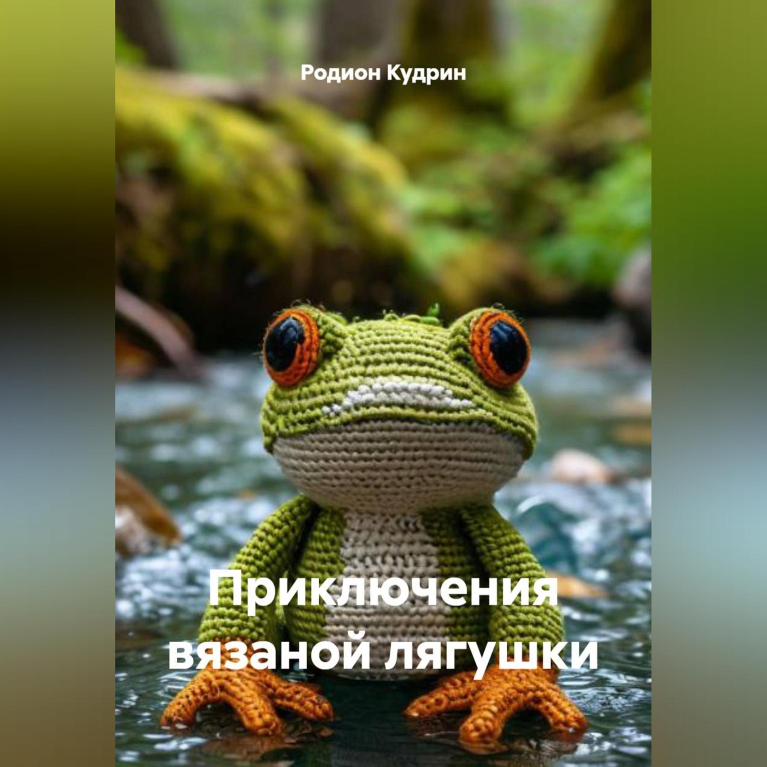 Обложка книги «Приключения вязаной лягушки»