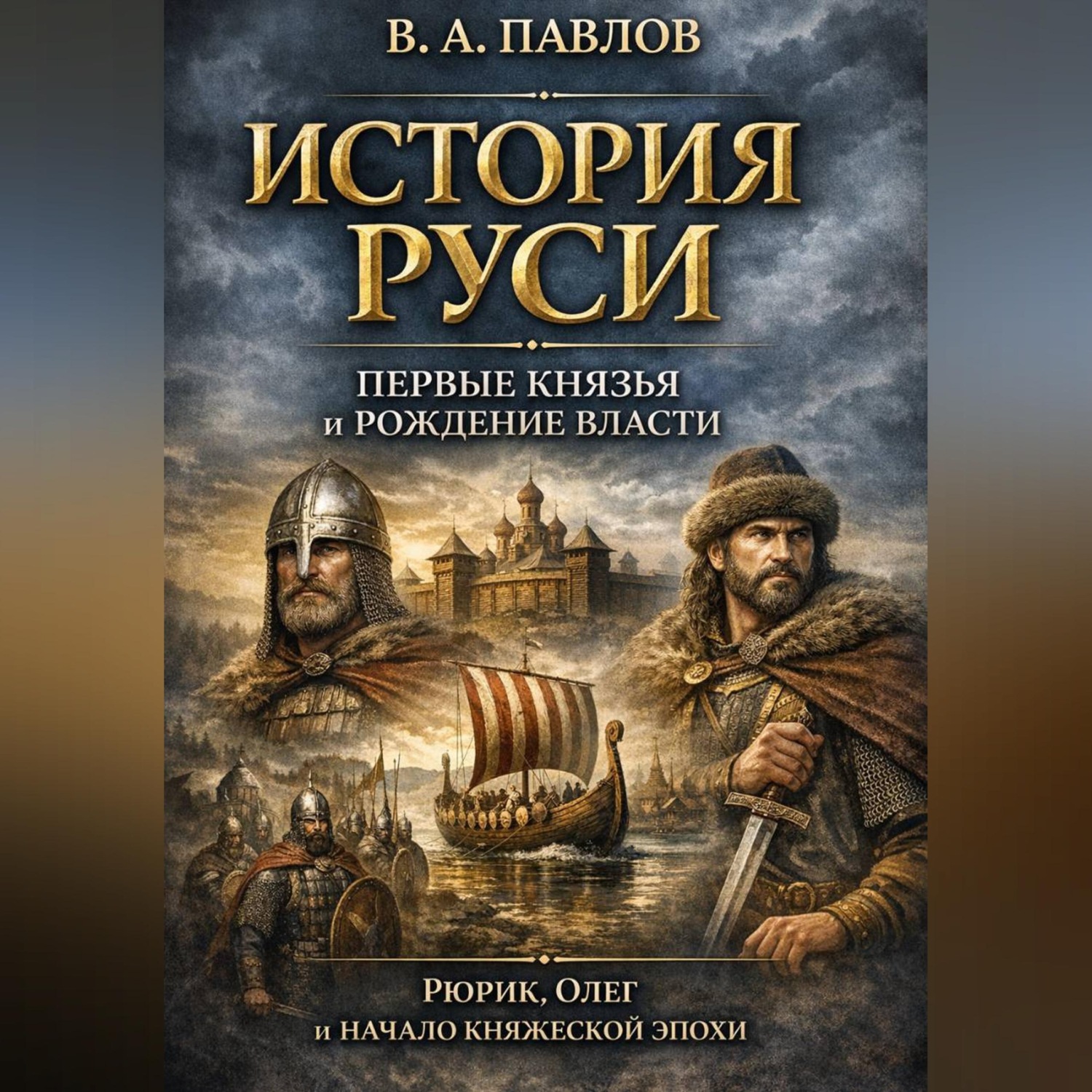 Обложка книги «История Руси: первые князья и рождение власти Рюрик, Олег и начало княжеской эпохи»