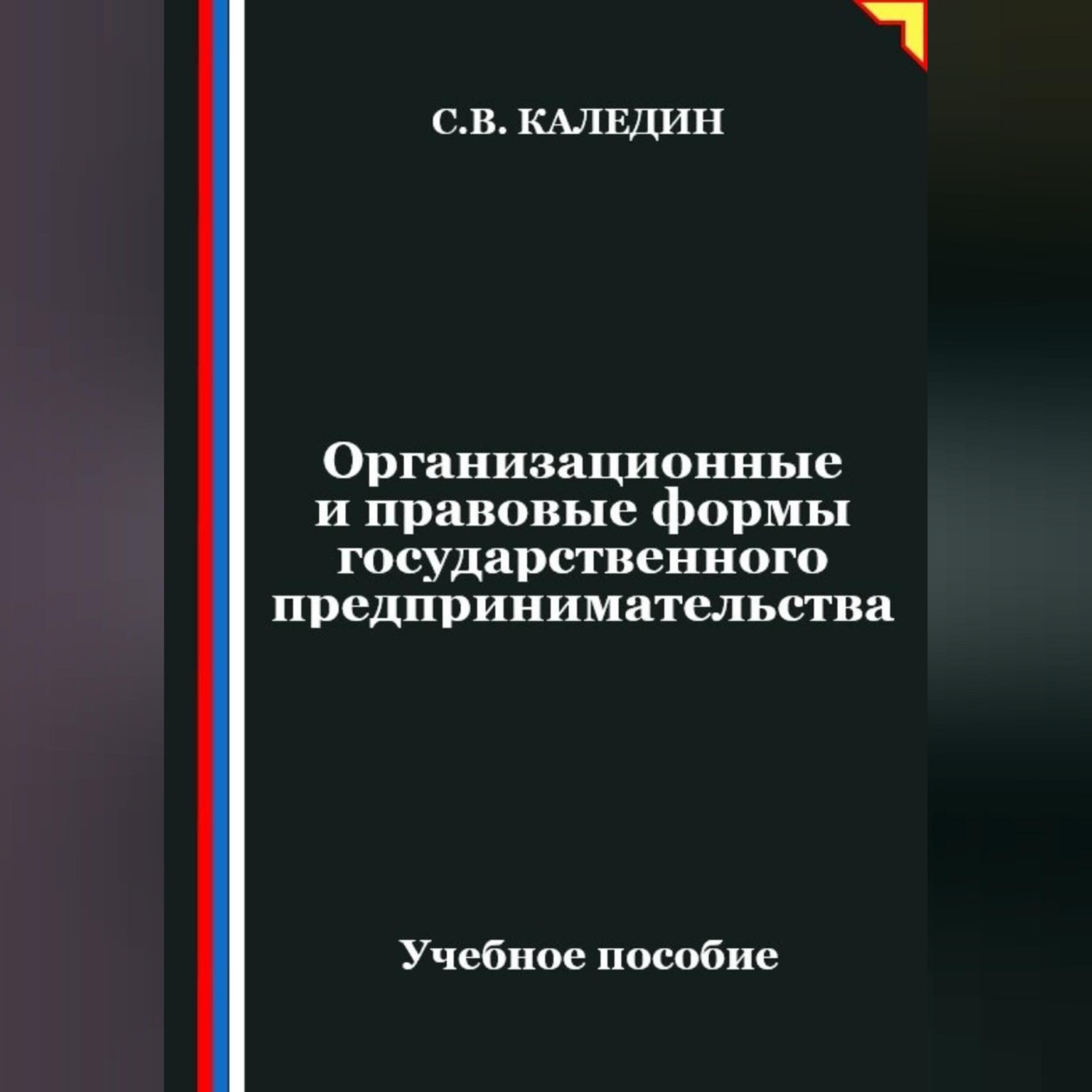 Обложка книги «Организационные и правовые формы государственного предпринимательства»