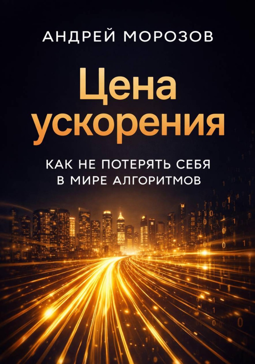 Обложка книги «Цена ускорения: как не потерять себя в мире алгоритмов»