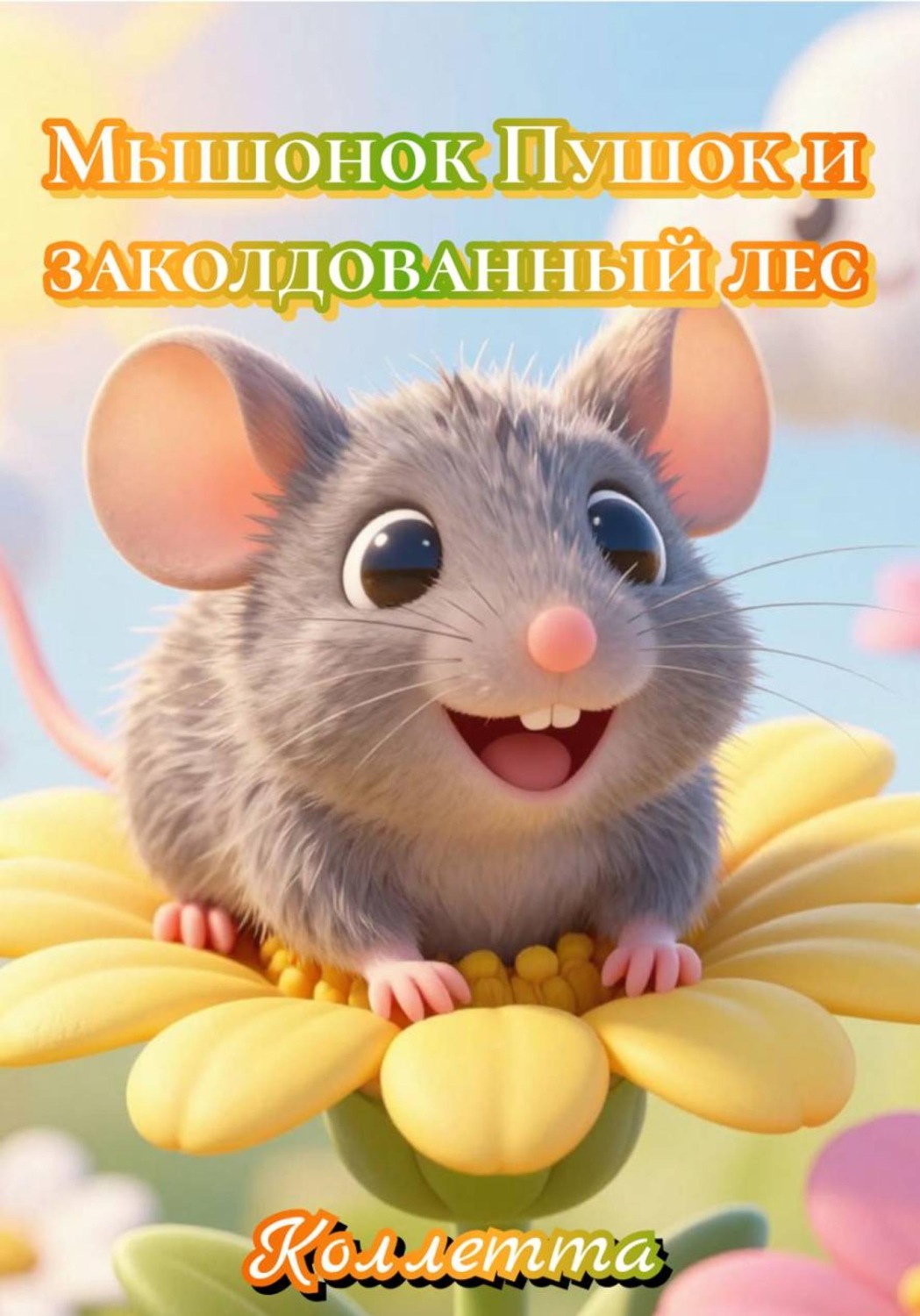 Обложка книги «Мышонок Пушок и заколдованный лес»