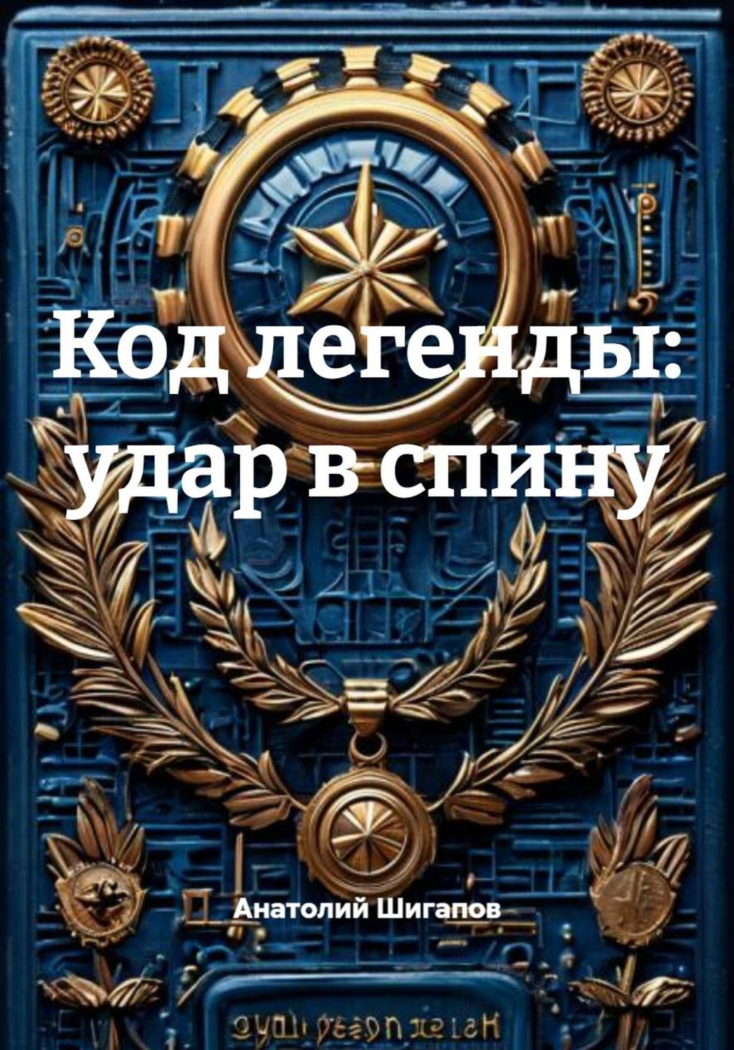 Обложка книги «Код легенды: удар в спину»