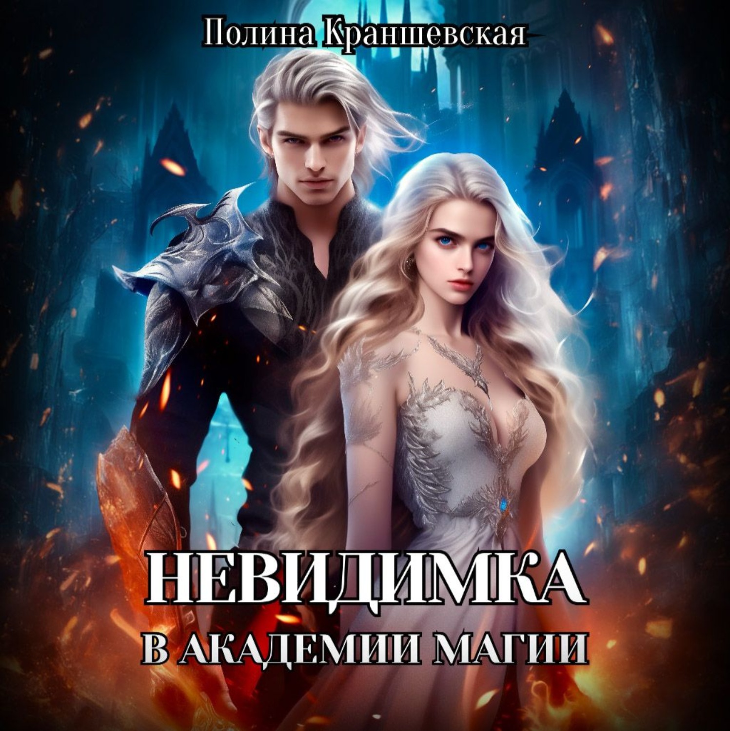 Обложка книги «Невидимка в академии магии»