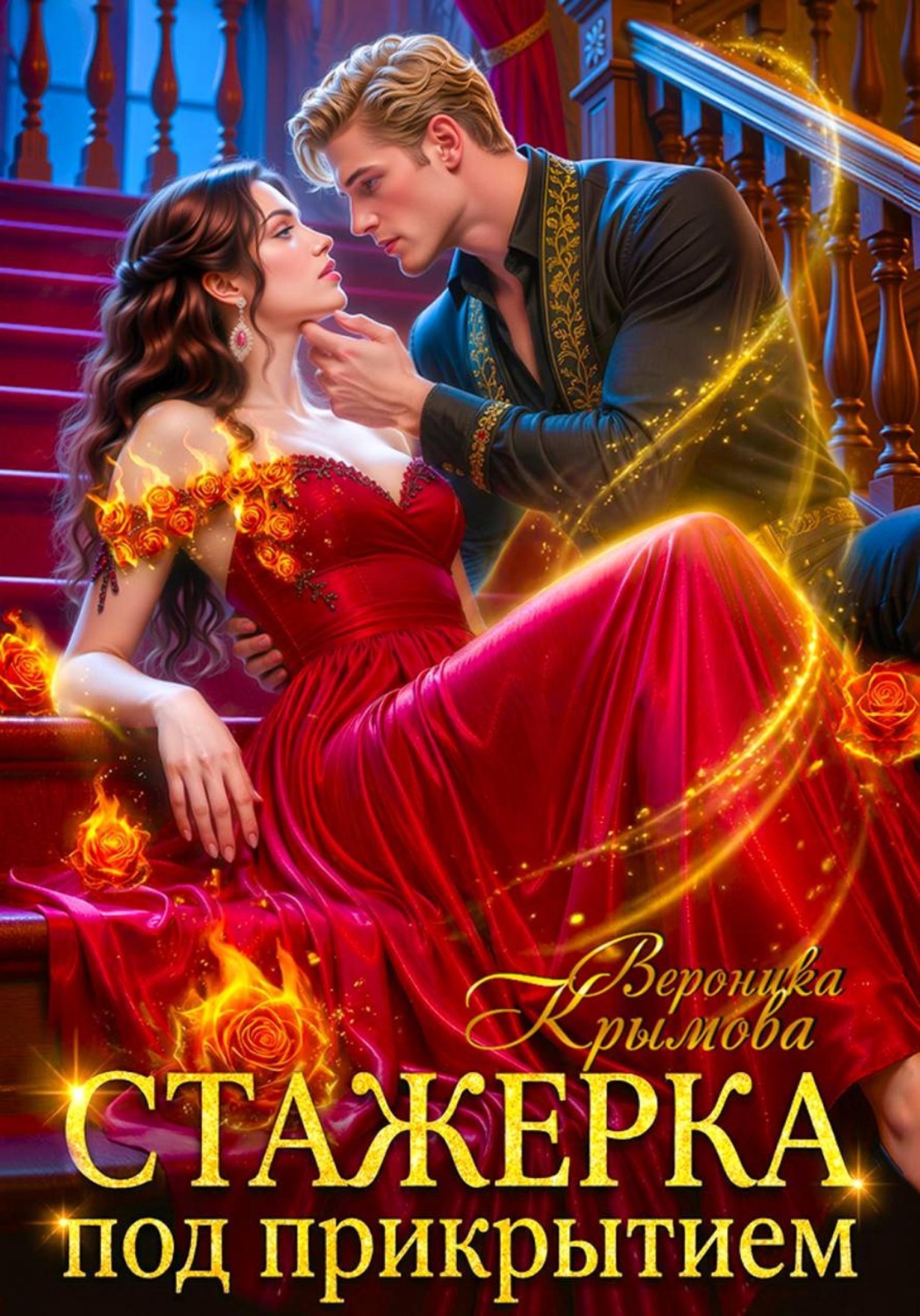 Обложка книги «Стажерка под прикрытием»