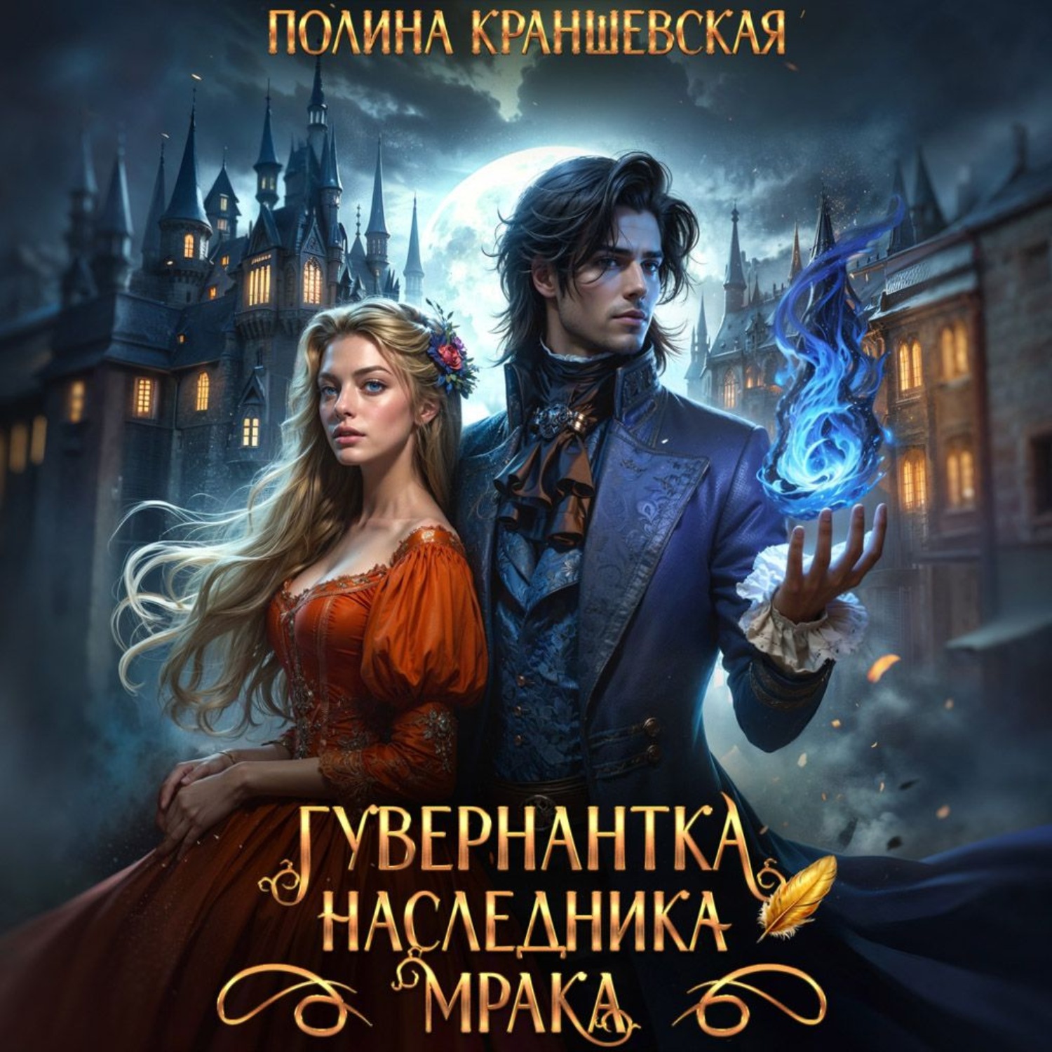 Обложка книги «Гувернантка наследника мрака»
