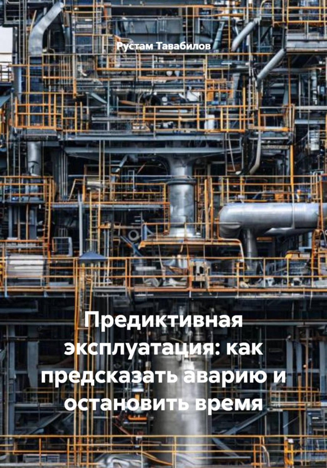 Обложка книги «Предиктивная эксплуатация: как предсказать аварию и остановить время»