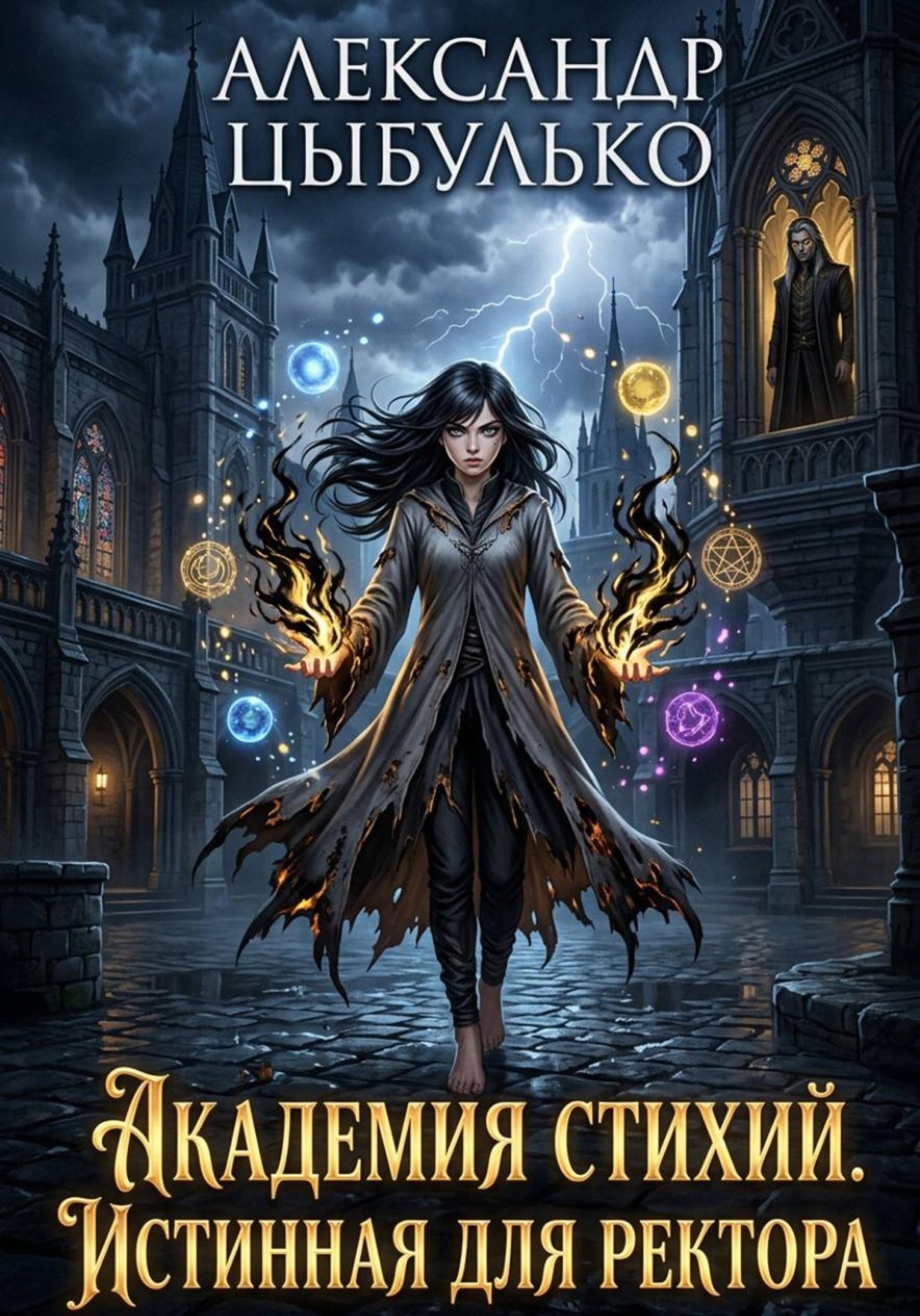 Обложка книги «Истинная для ректора»