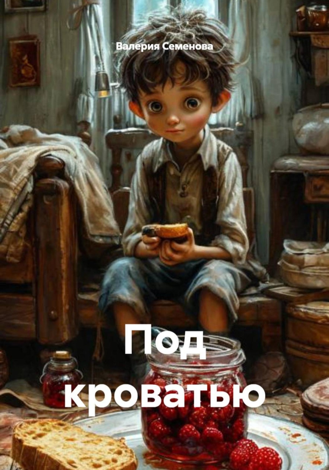 Обложка книги «Под кроватью»
