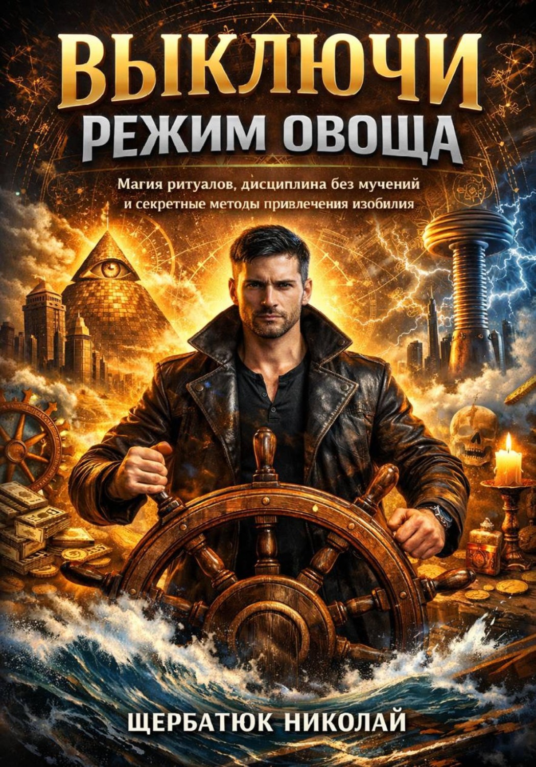 Обложка книги «Выключи режим овоща: Магия ритуалов, дисциплина без мучений и секретные методы привлечения изобилия»