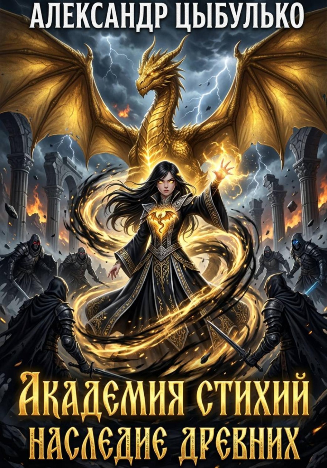 Обложка книги «Академия стихий. Наследие древних»