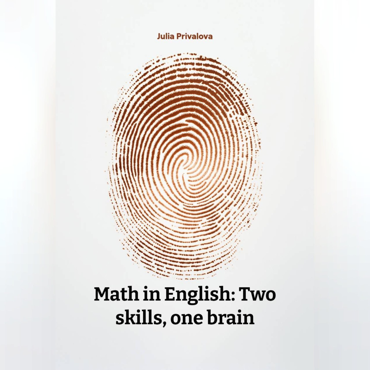 Обложка книги «Math in English: Two skills, one brain»