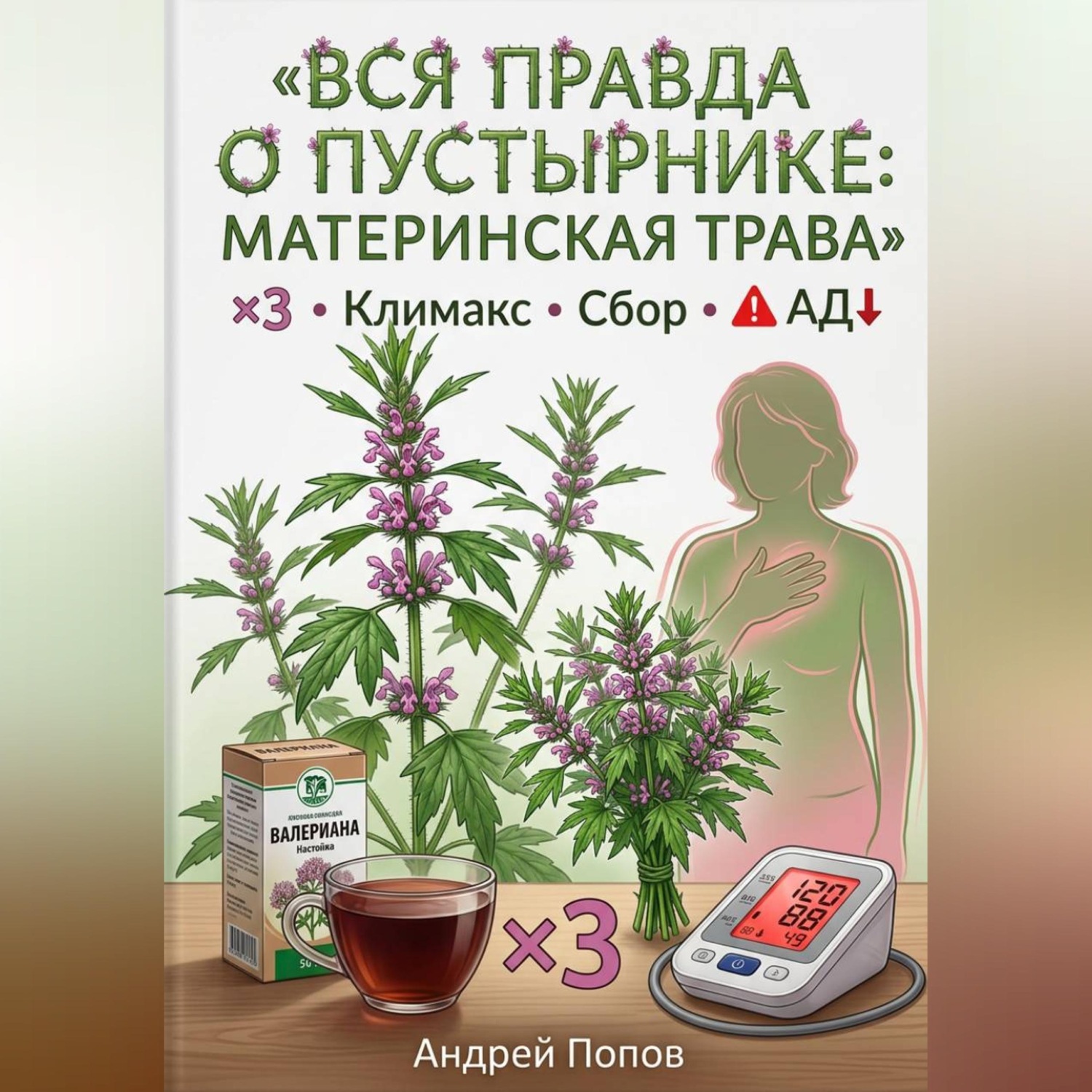 Обложка книги «Вся правда о пустырнике: материнская трава»