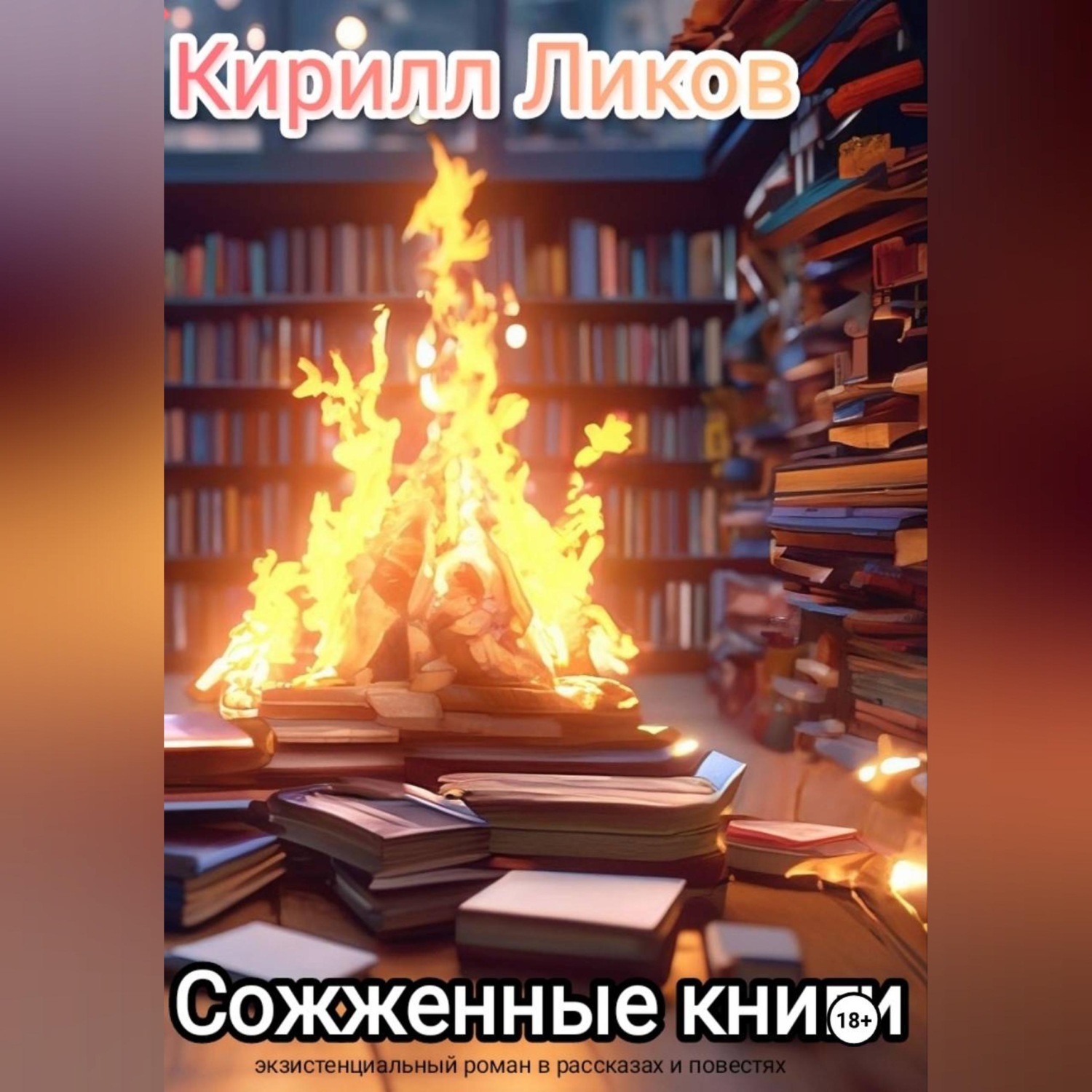 Обложка книги «Сожженные книги»