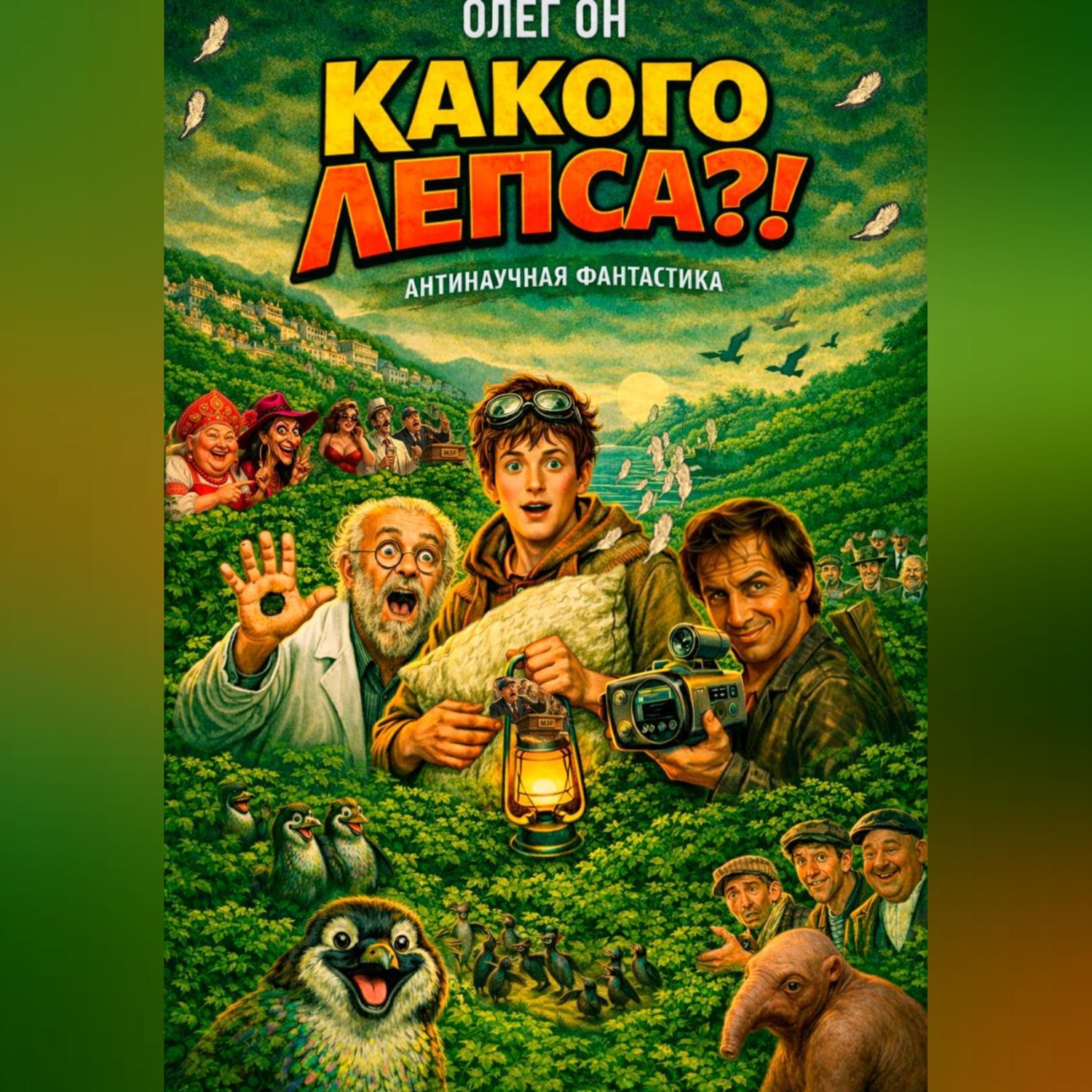Обложка книги «КАКОГО ЛЕПСА?!! или ВО ВСЁМ ВИНОВАТЫ ПОДУШКИ!..»