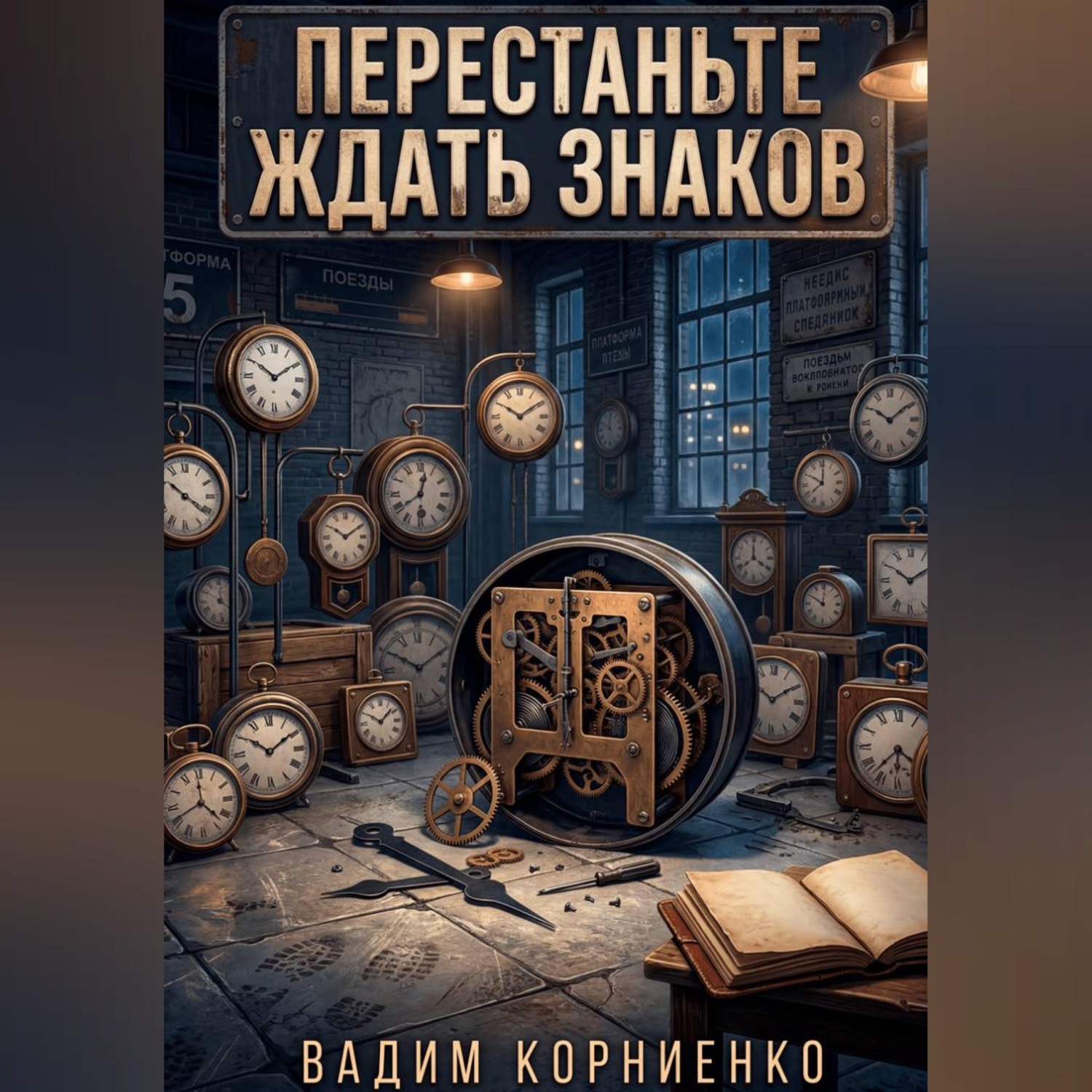 Обложка книги «Перестаньте ждать знаков»