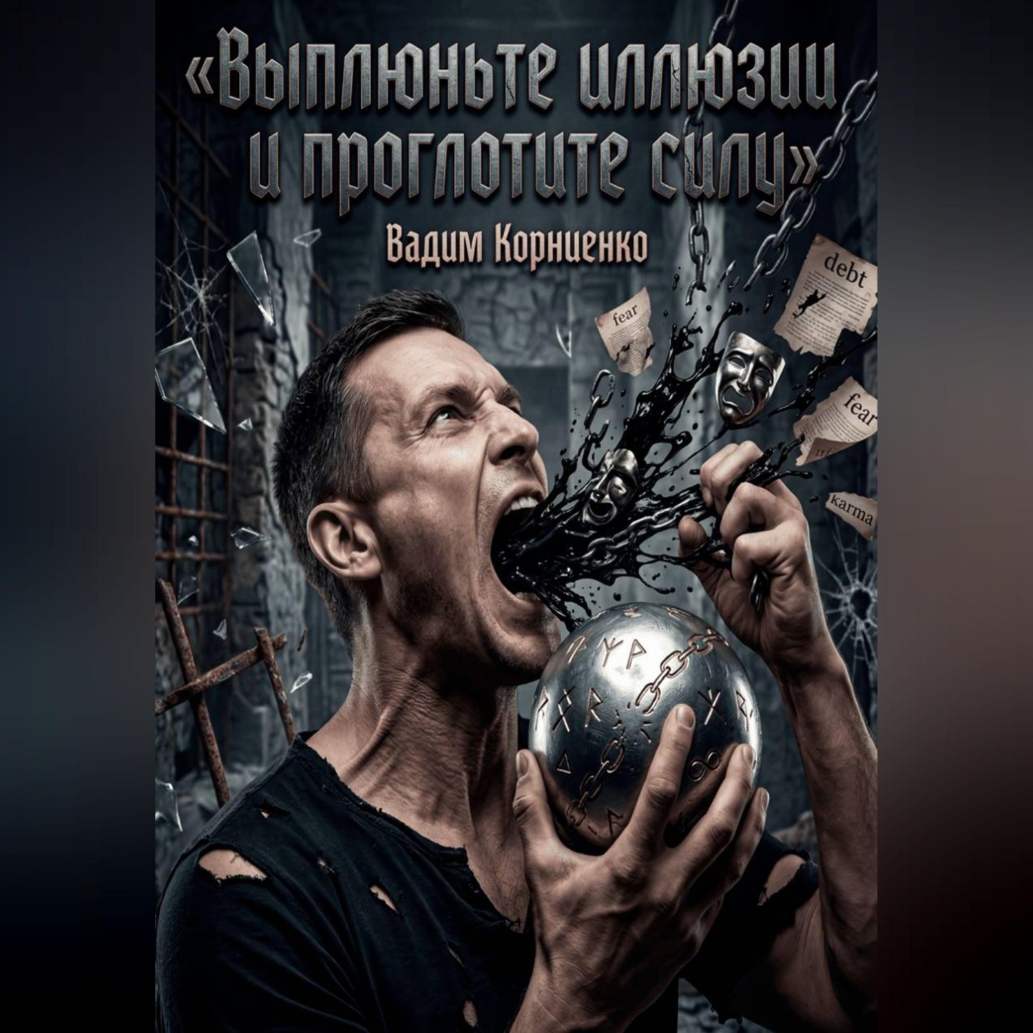 Обложка книги «Выплюньте иллюзии и проглотите силу»