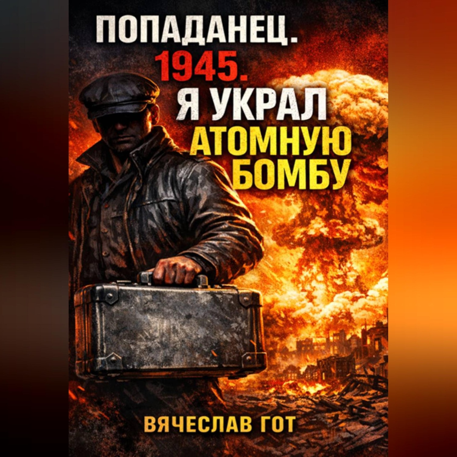 Обложка книги «Попаданец. 1945. Я украл атомную бомбу»
