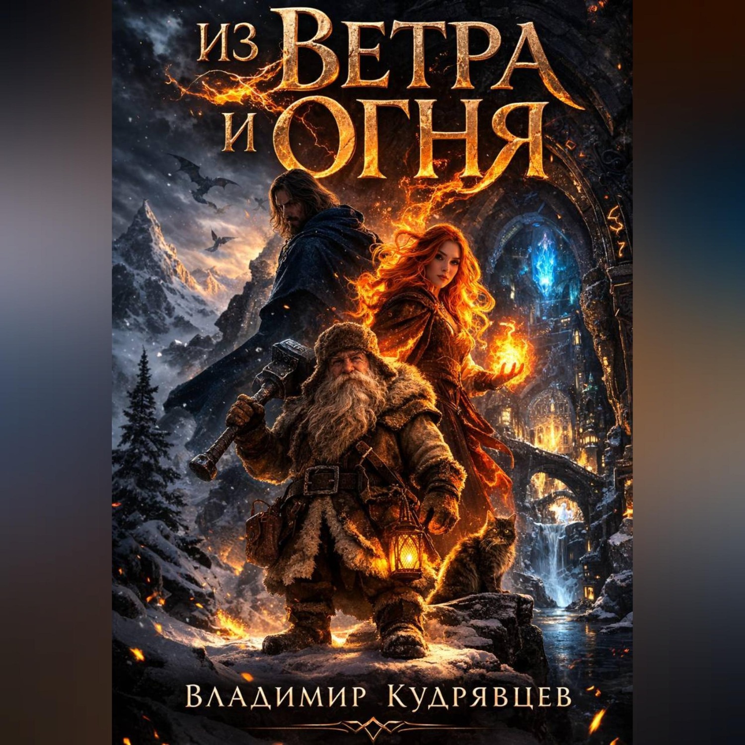 Обложка книги «Из ветра и огня»