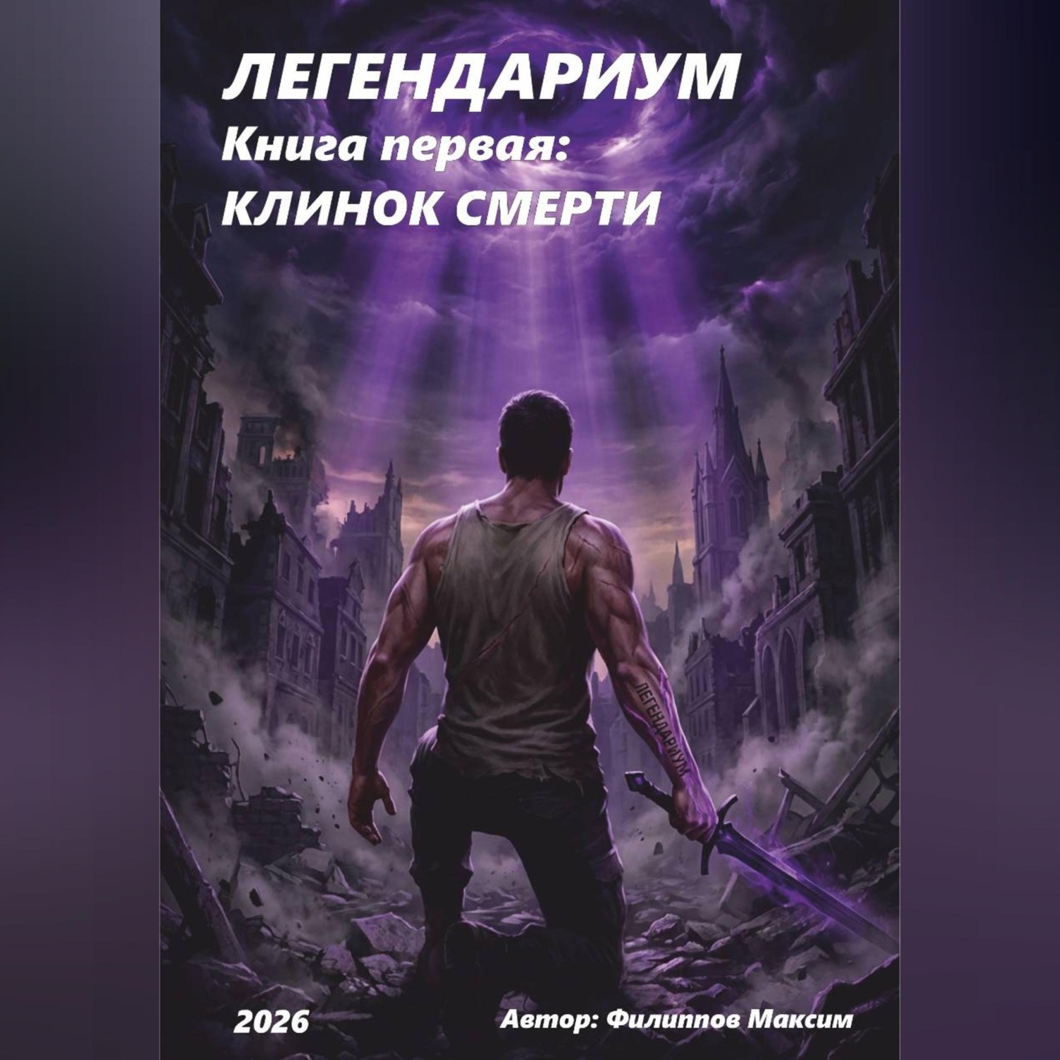 Обложка книги «ЛЕГЕНДАРИУМ Книга первая: Клинок смерти»