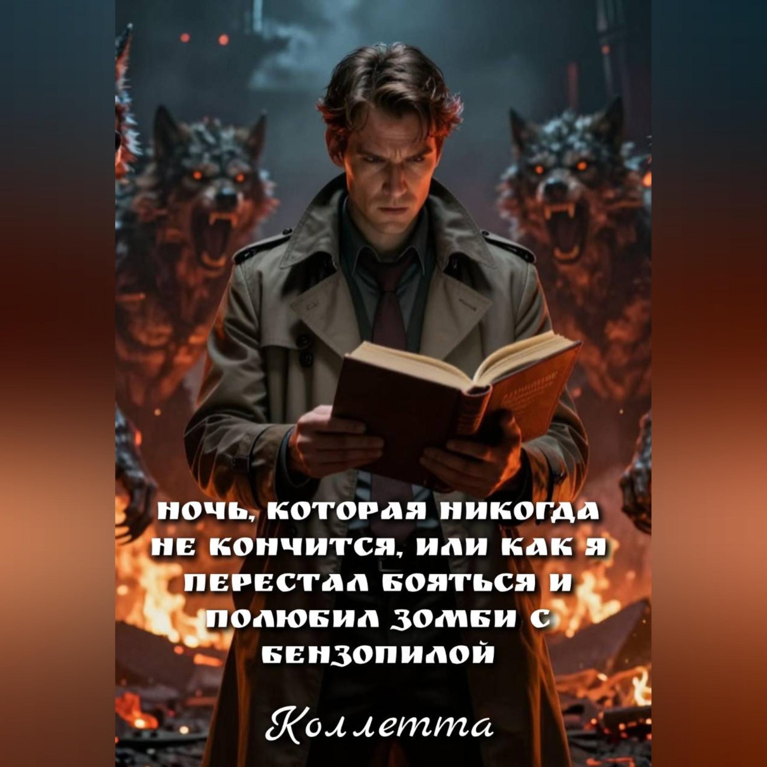Обложка книги «Ночь, которая никогда не кончится, или Как я перестал бояться и полюбил зомби с бензопилой»