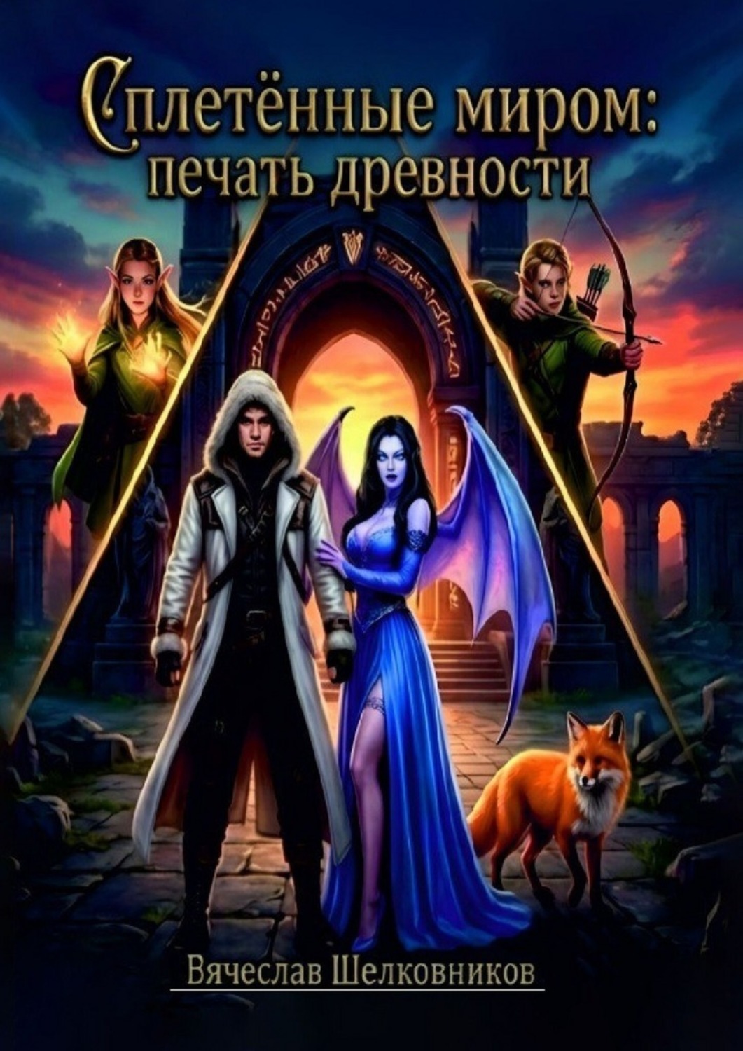 Обложка книги «Сплетённые миром: Печать древности»