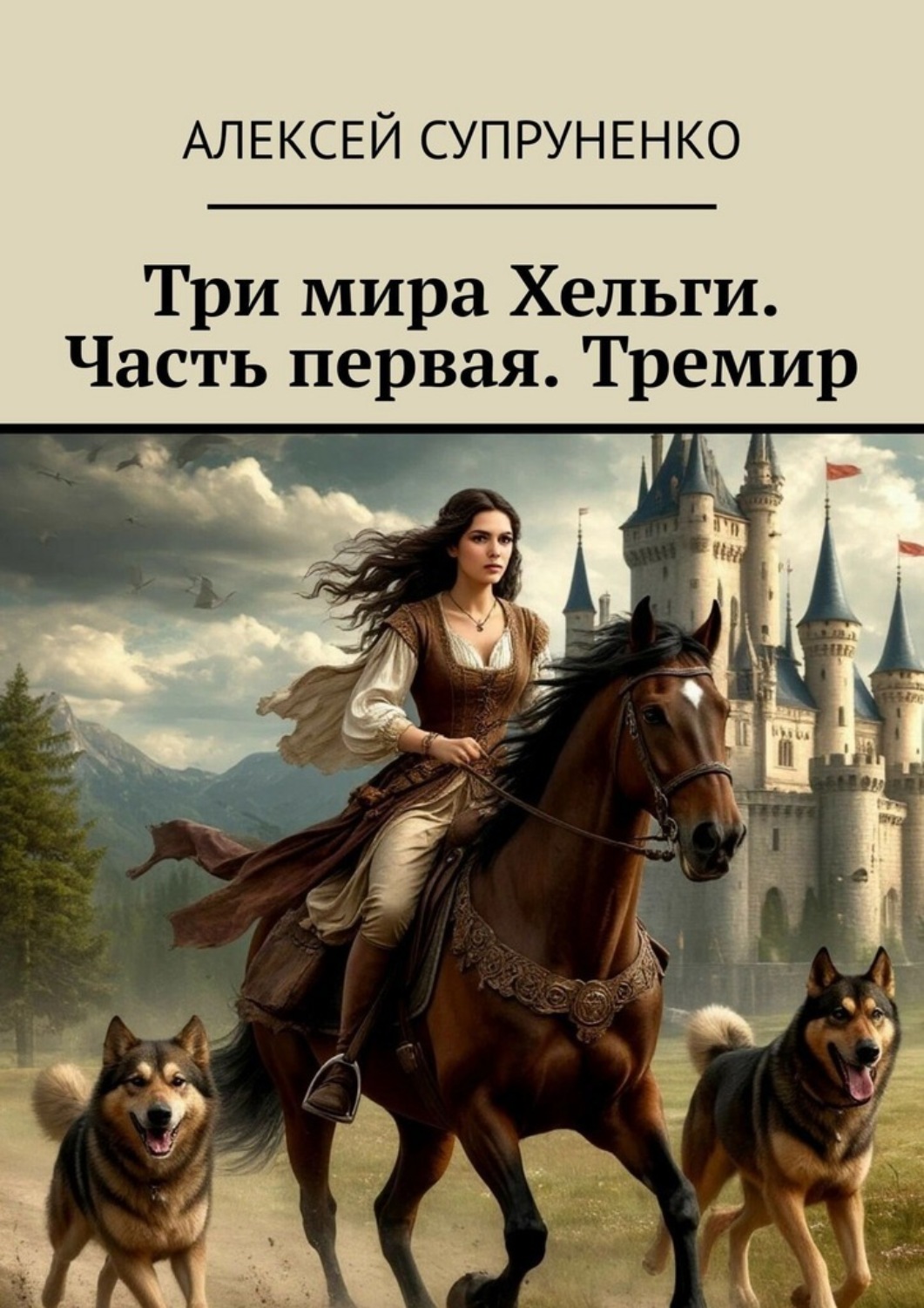 Обложка книги «Три мира Хельги. Часть первая. Тремир»