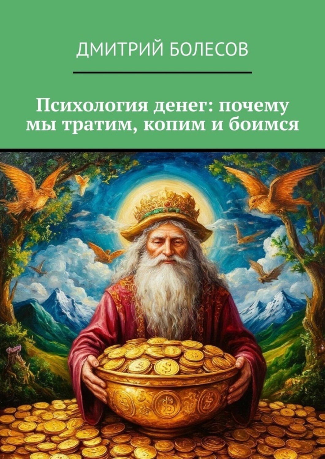 Обложка книги «Психология денег: почему мы тратим, копим и боимся»